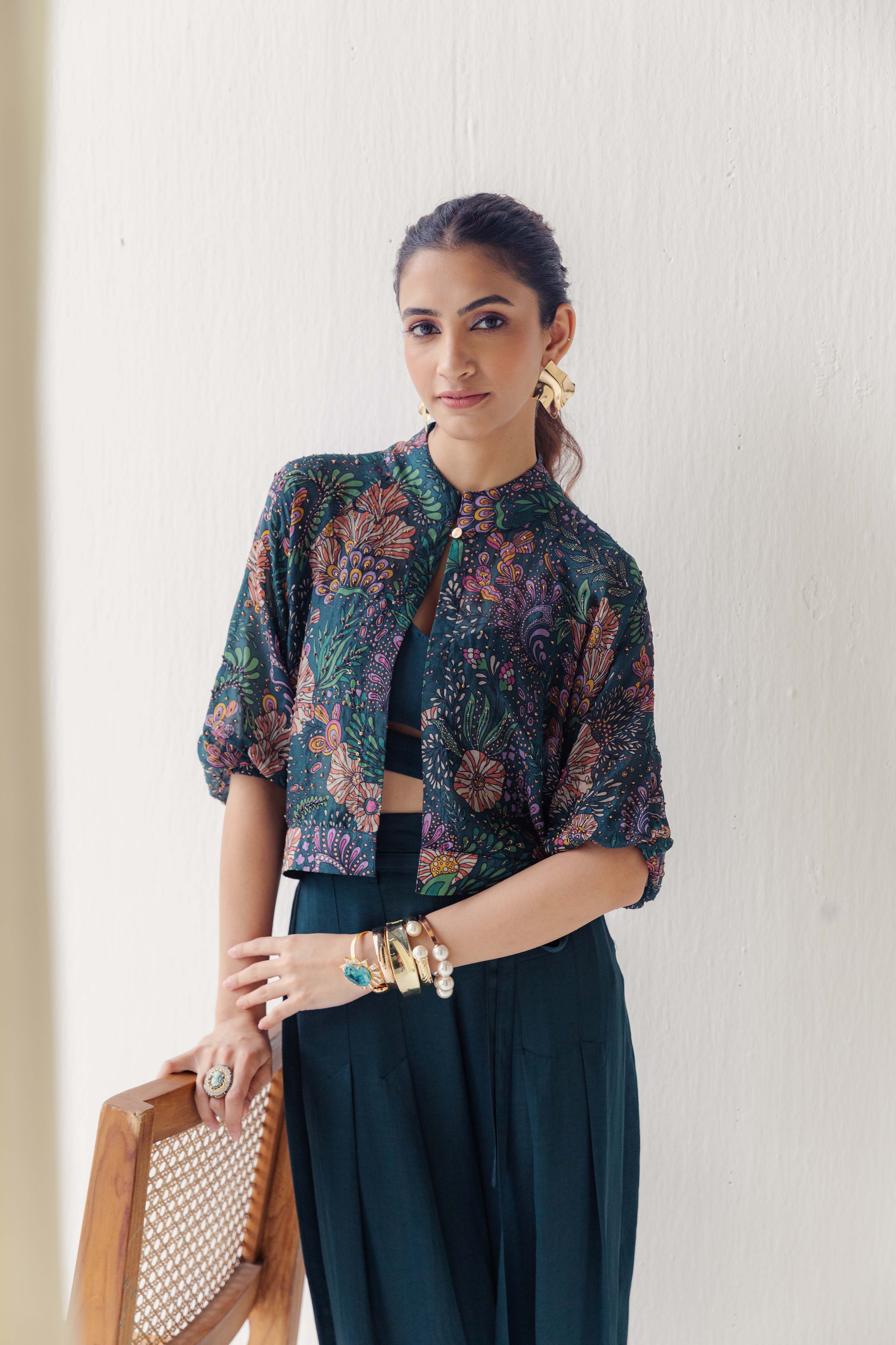 Saina Jacket Set