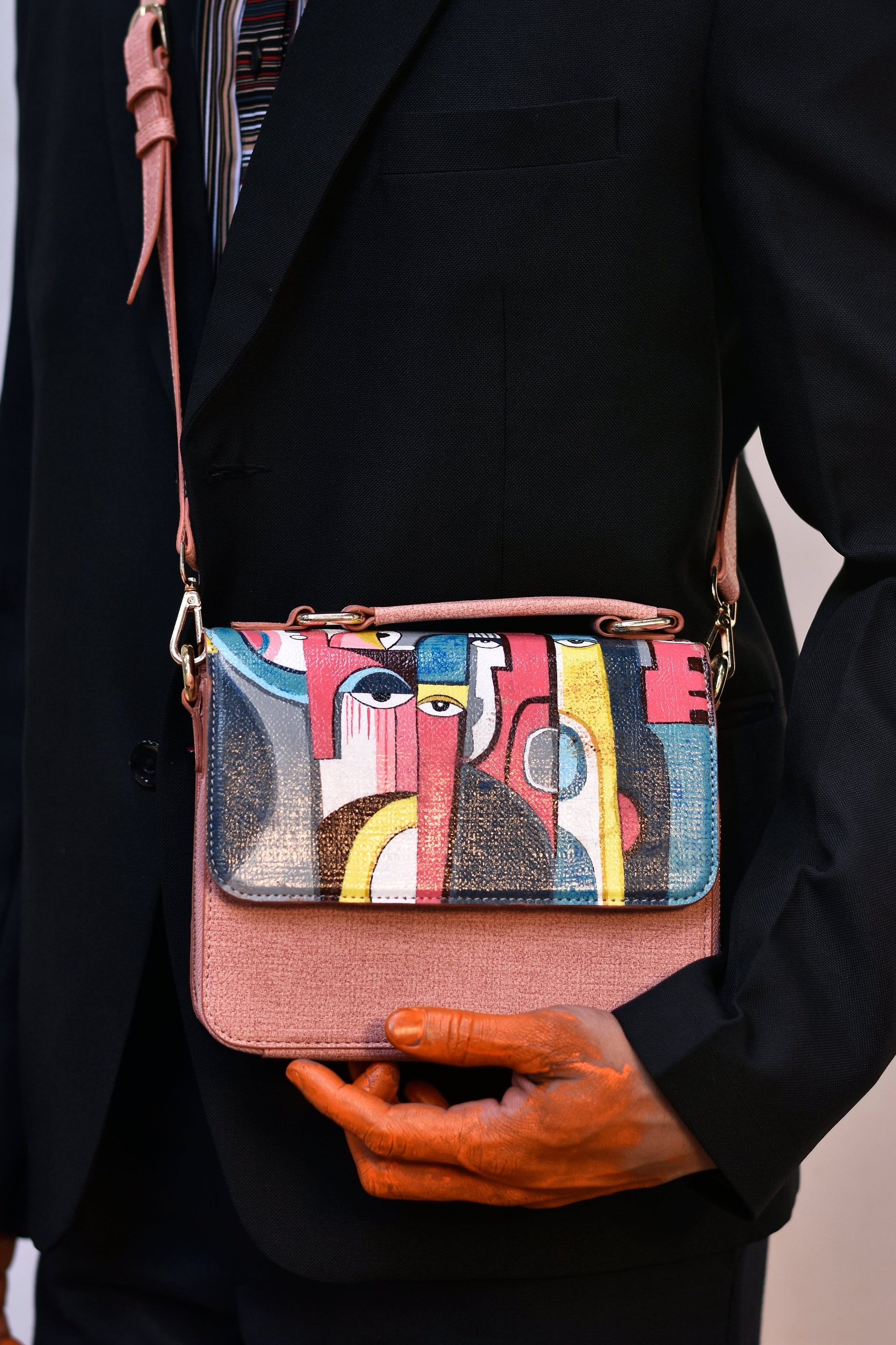 Abstract Nazar Satchel Bag