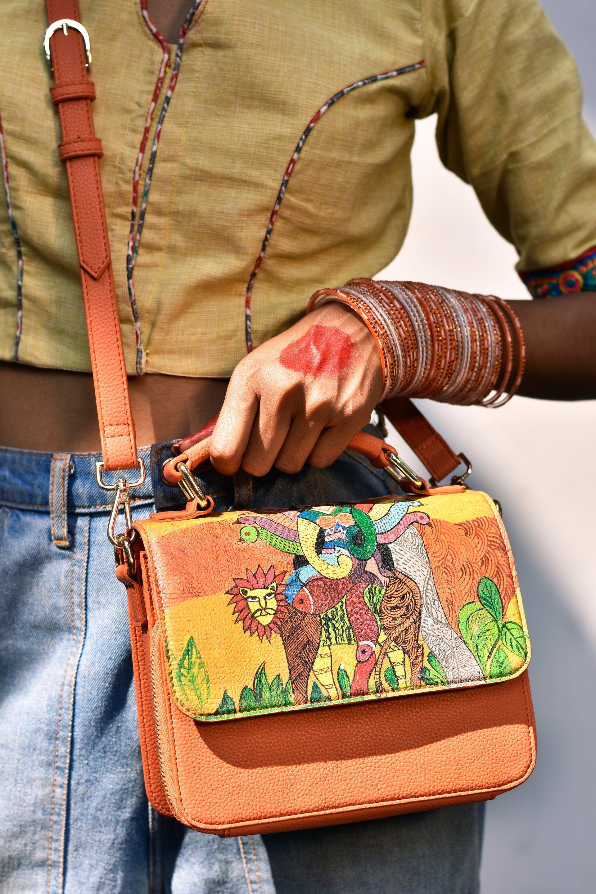 Jagadhatri Satchel Bag