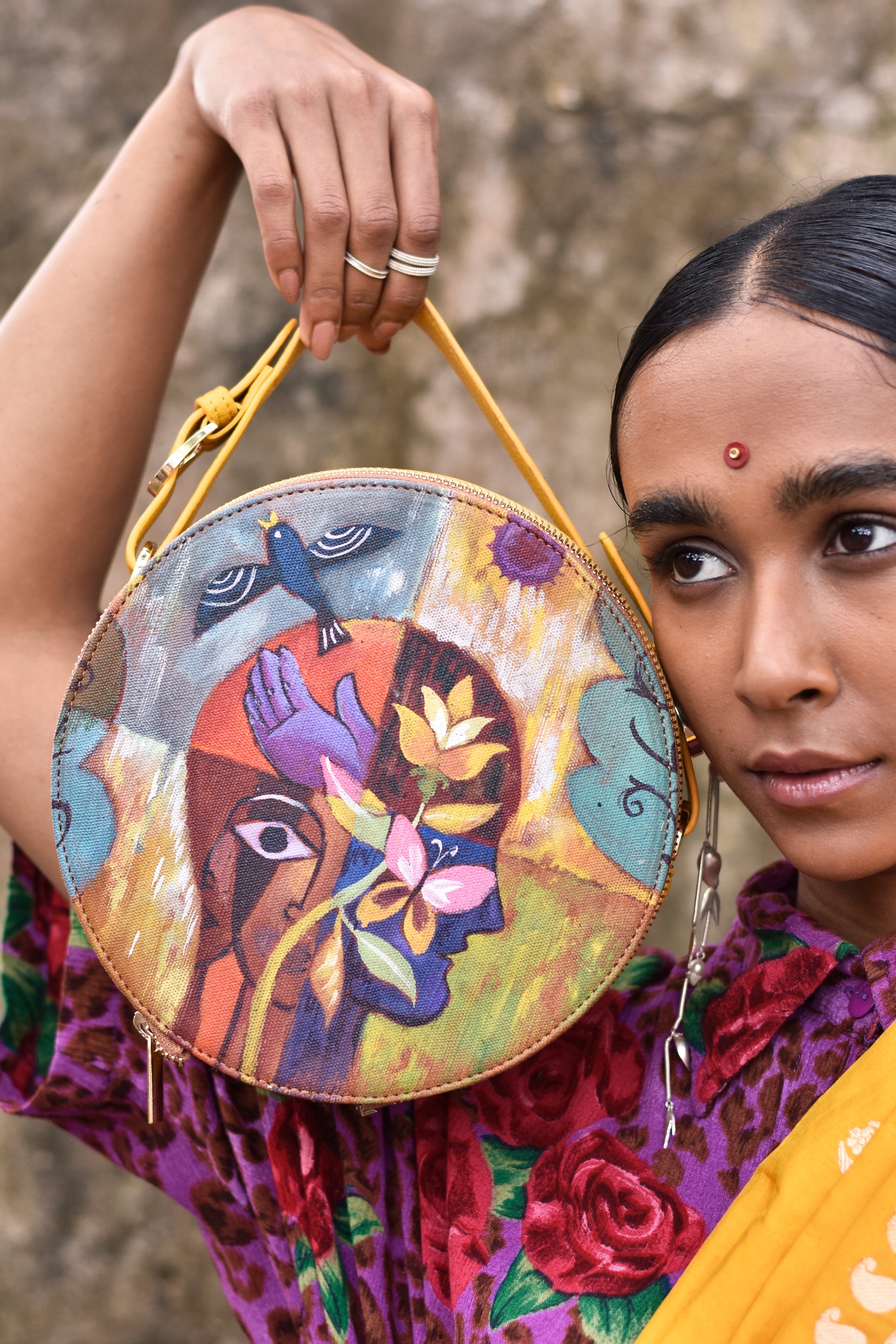 Adwitya Round Sling Bag