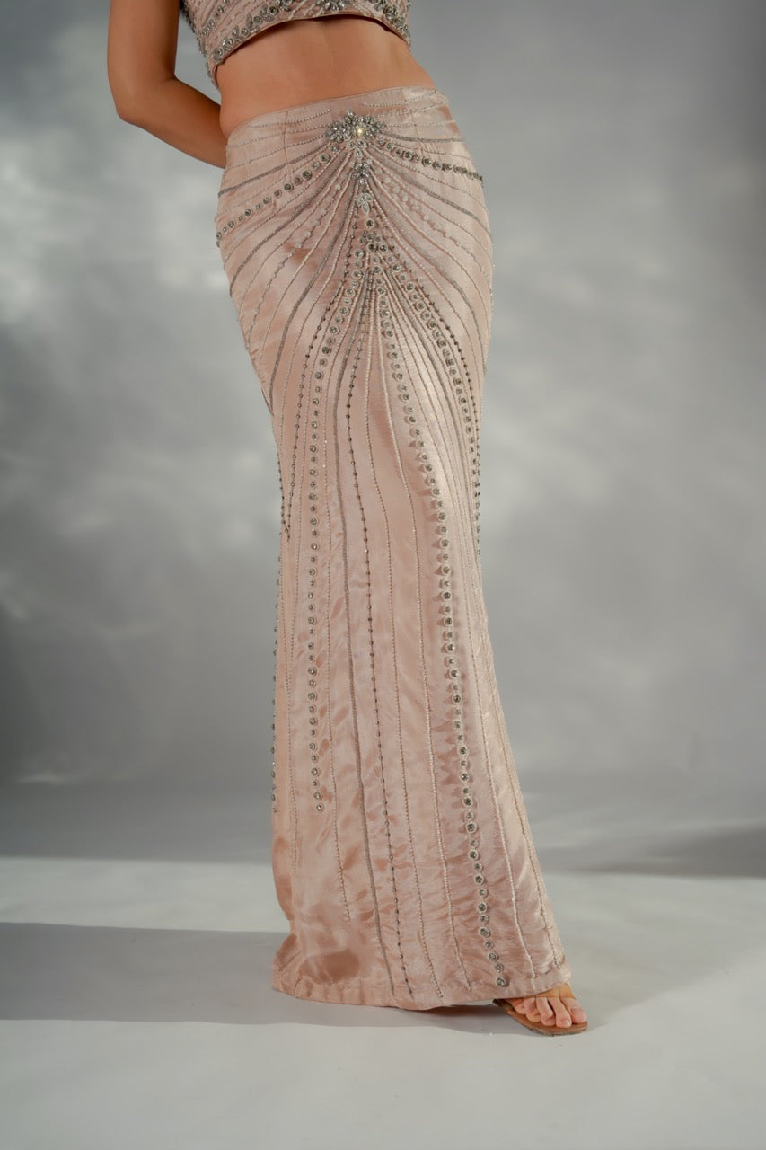 Silver whisper co-ord set