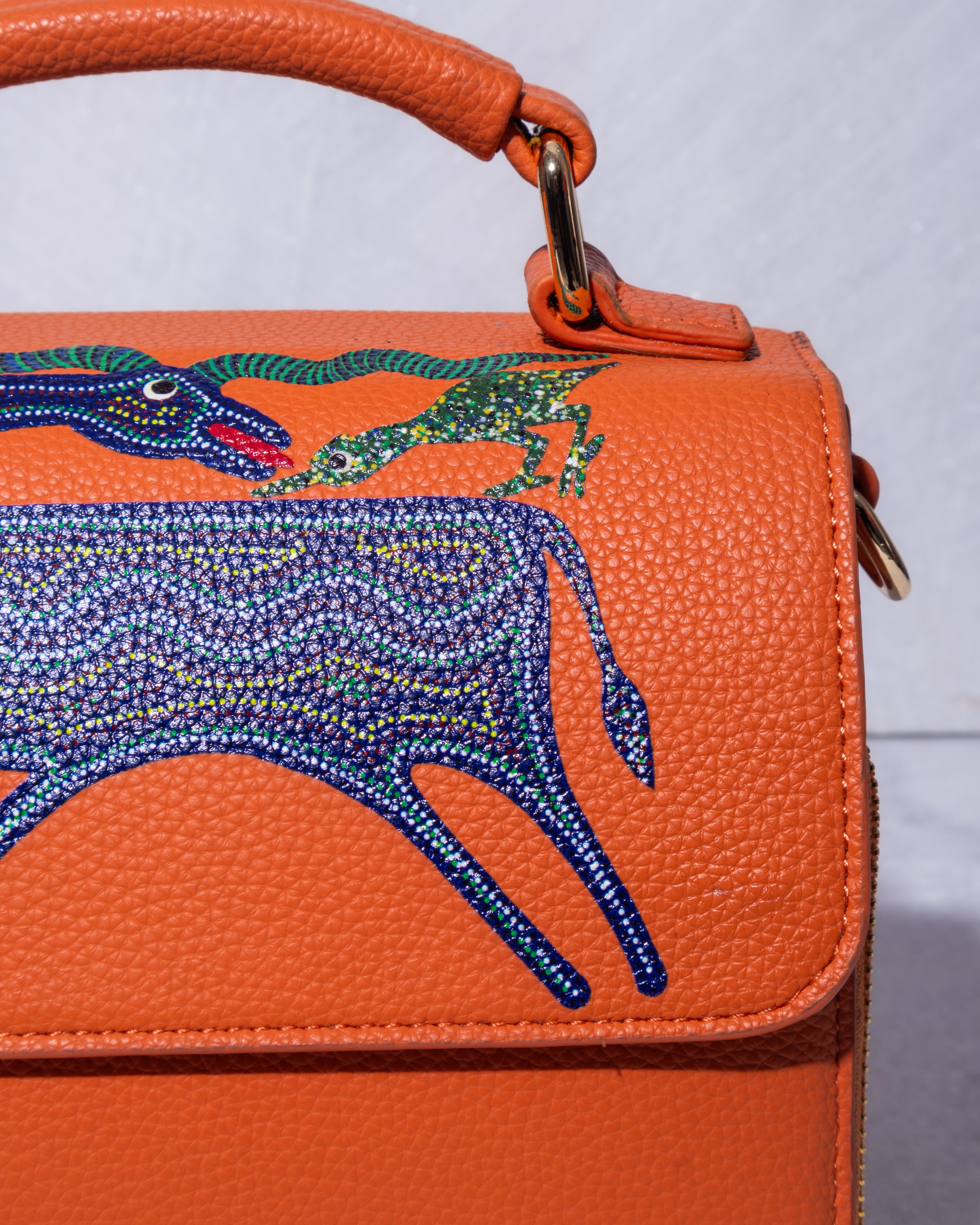The Hiranmaya Box Sling Bag
