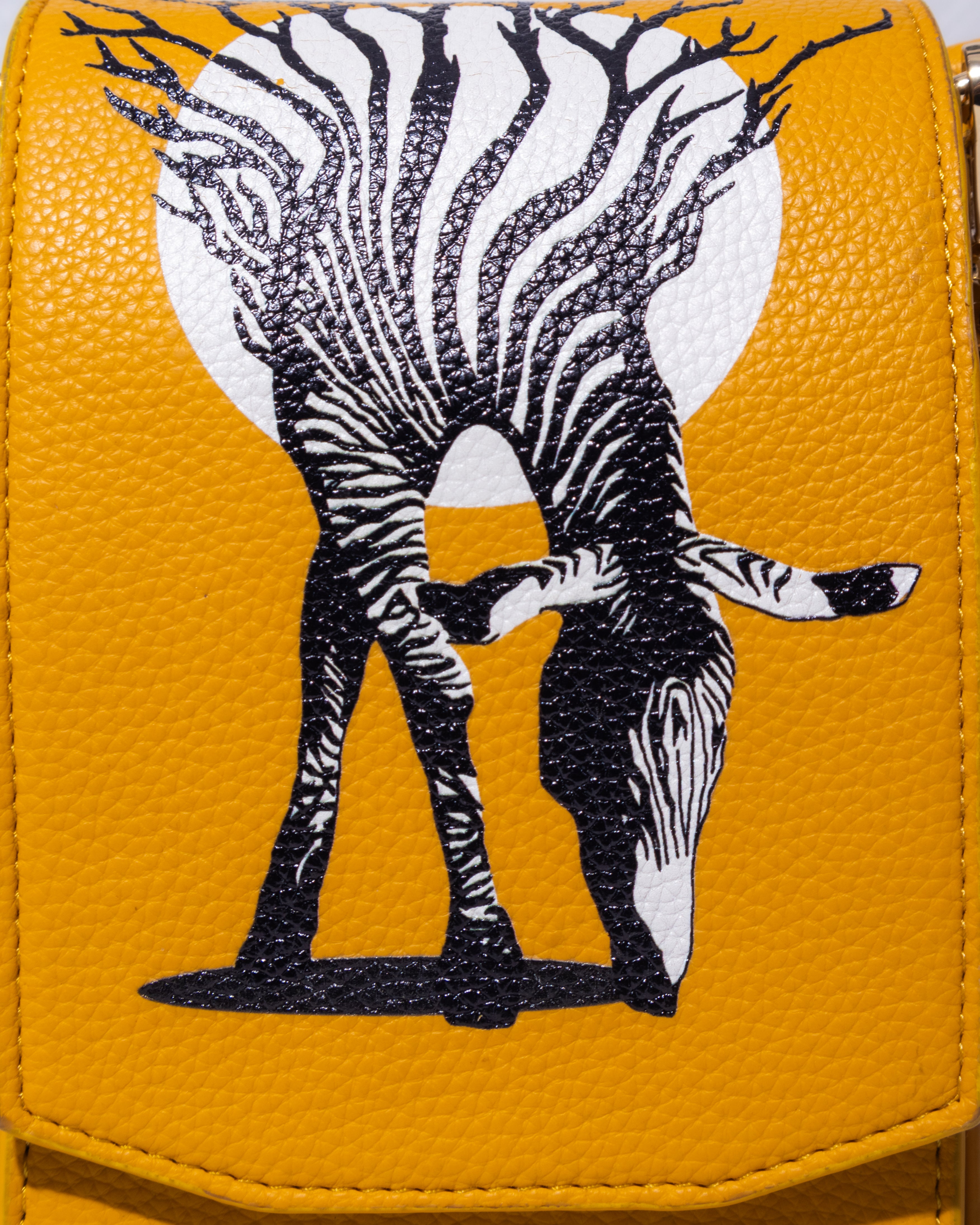 ANIMAL BUNDLE TELEPHONE BAG Yellow