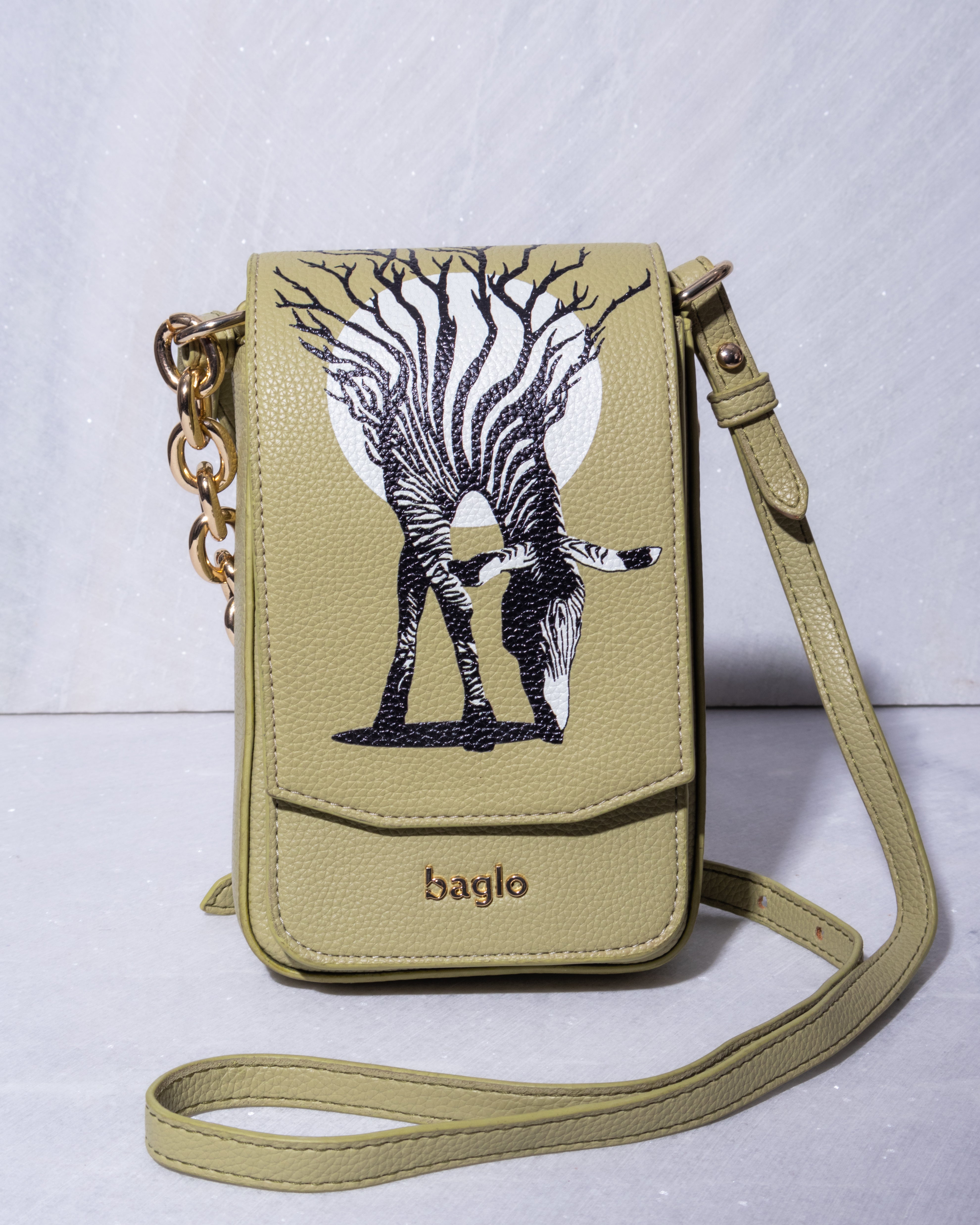 GRANDEUR BUNDLE TELEPHONE BAG Green