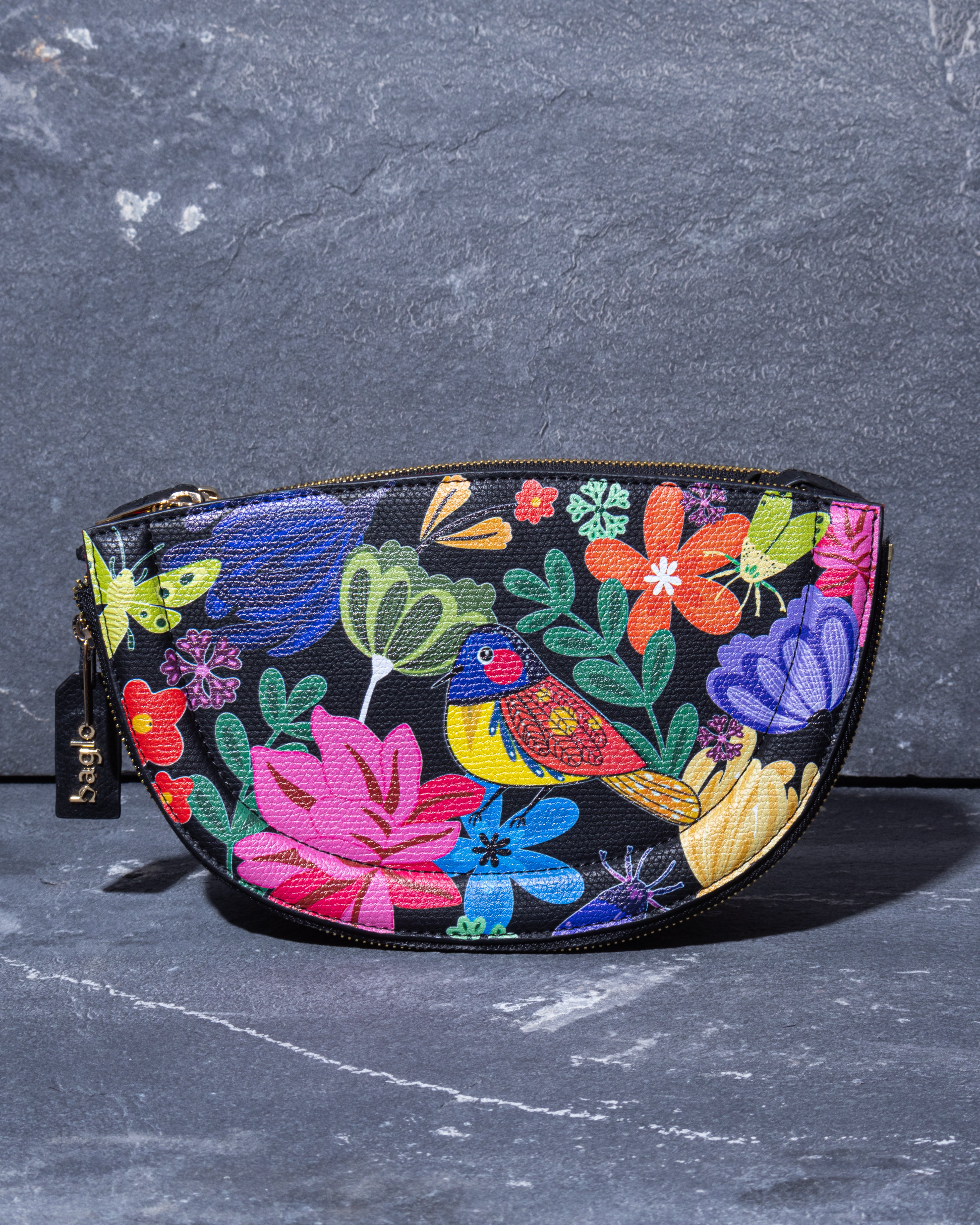 The Rang Bagh Half Moon Sling Bag