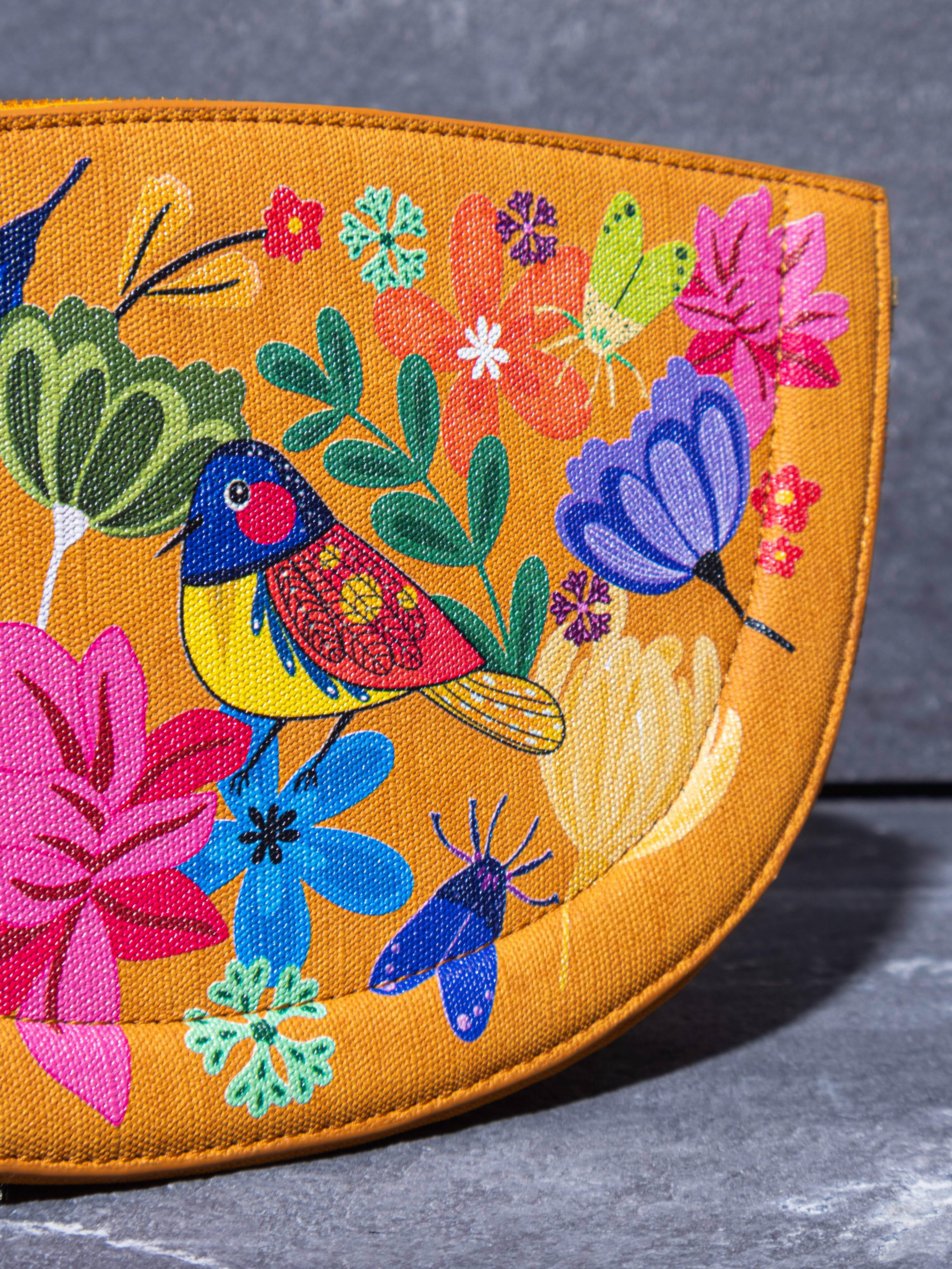 The Rang Bagh Half Moon Sling Bag