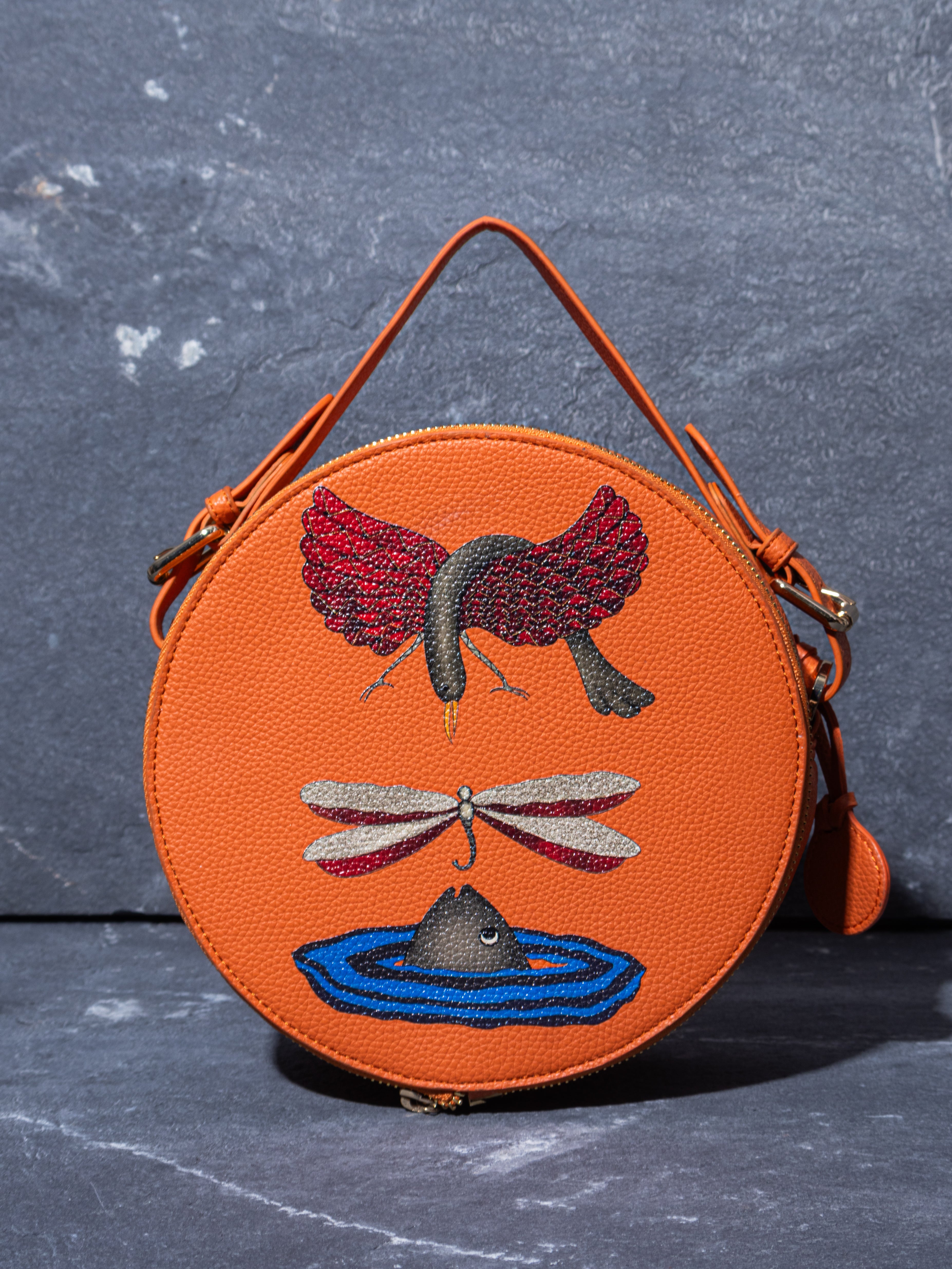 The Sangharsh Round Sling Bag