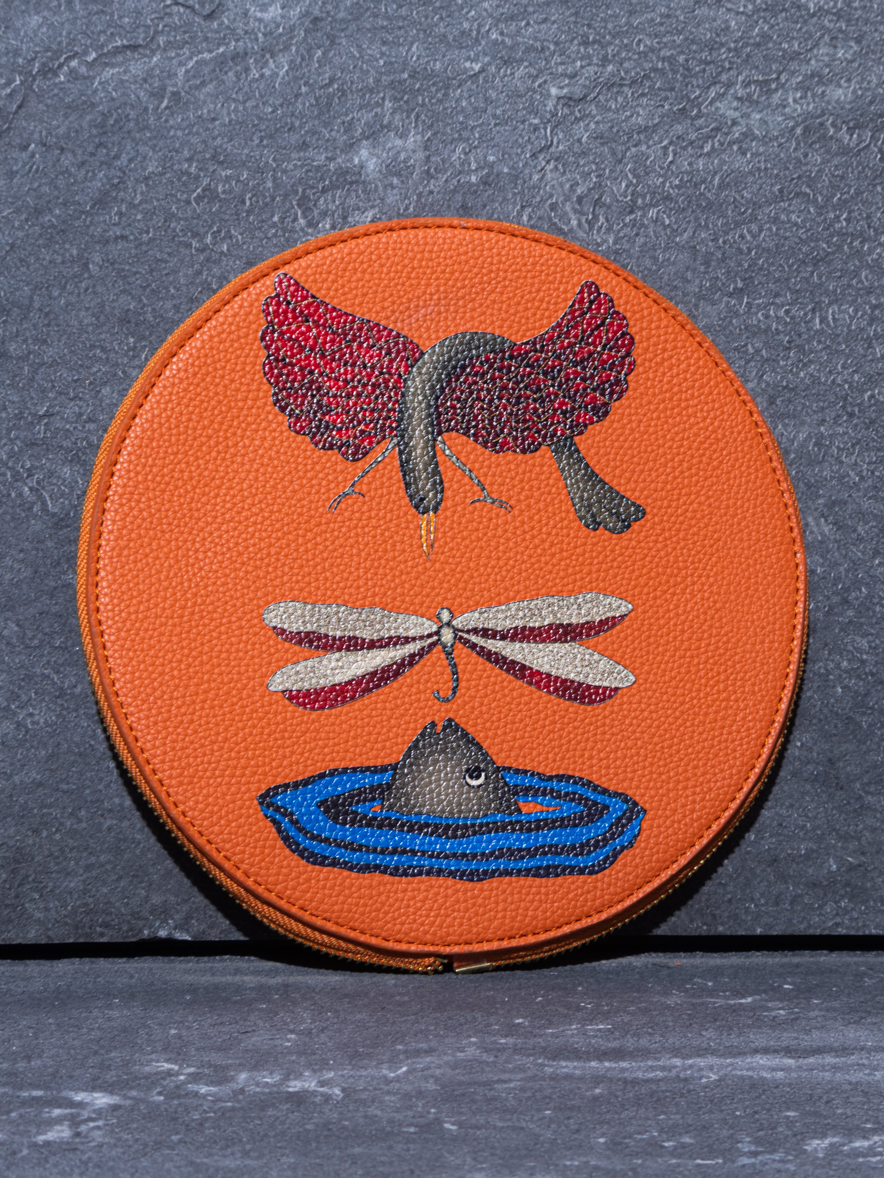 ANIMAL BUNDLE ROUND BAG Orange