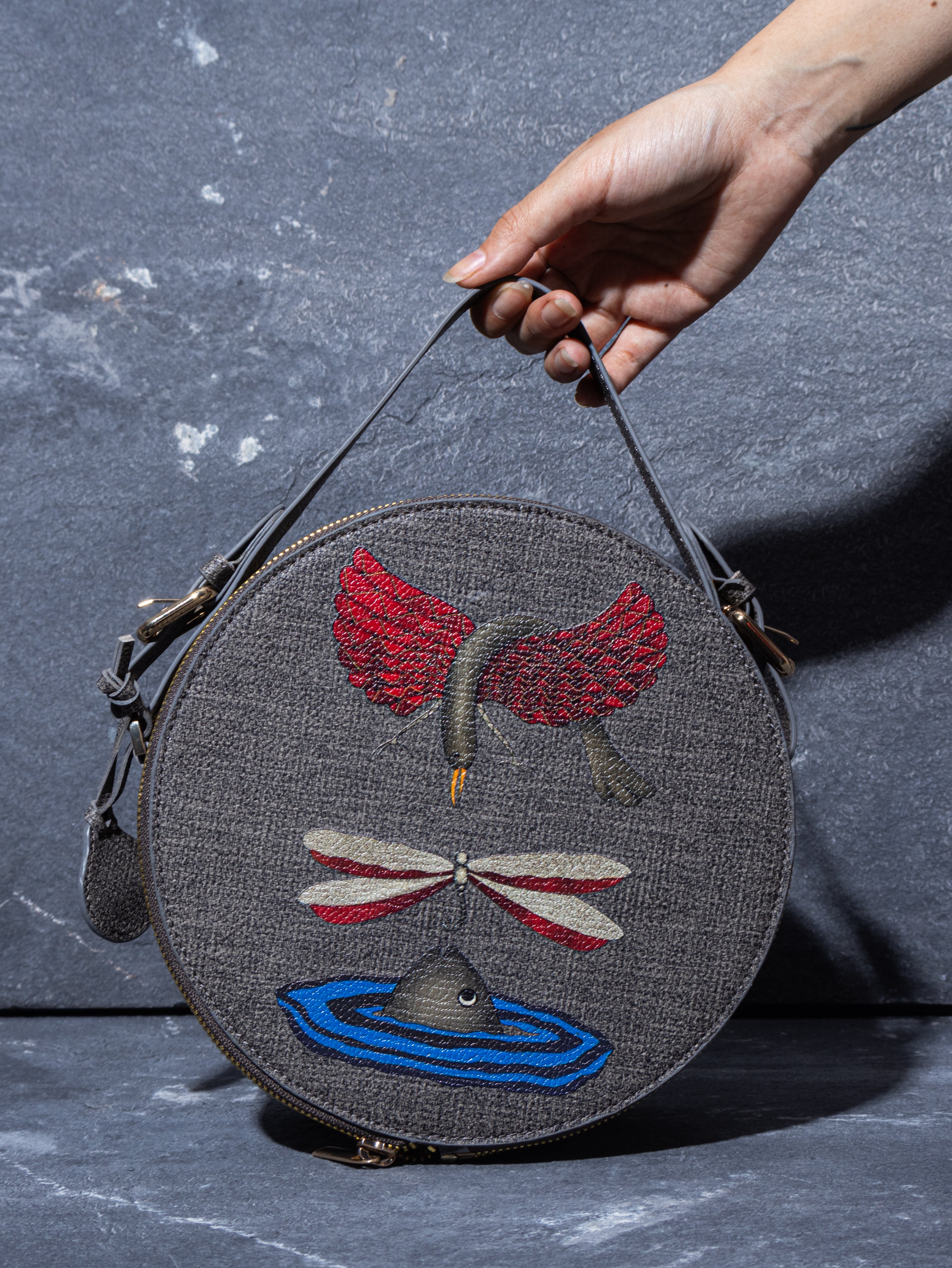 The Sangharsh Round Sling Bag
