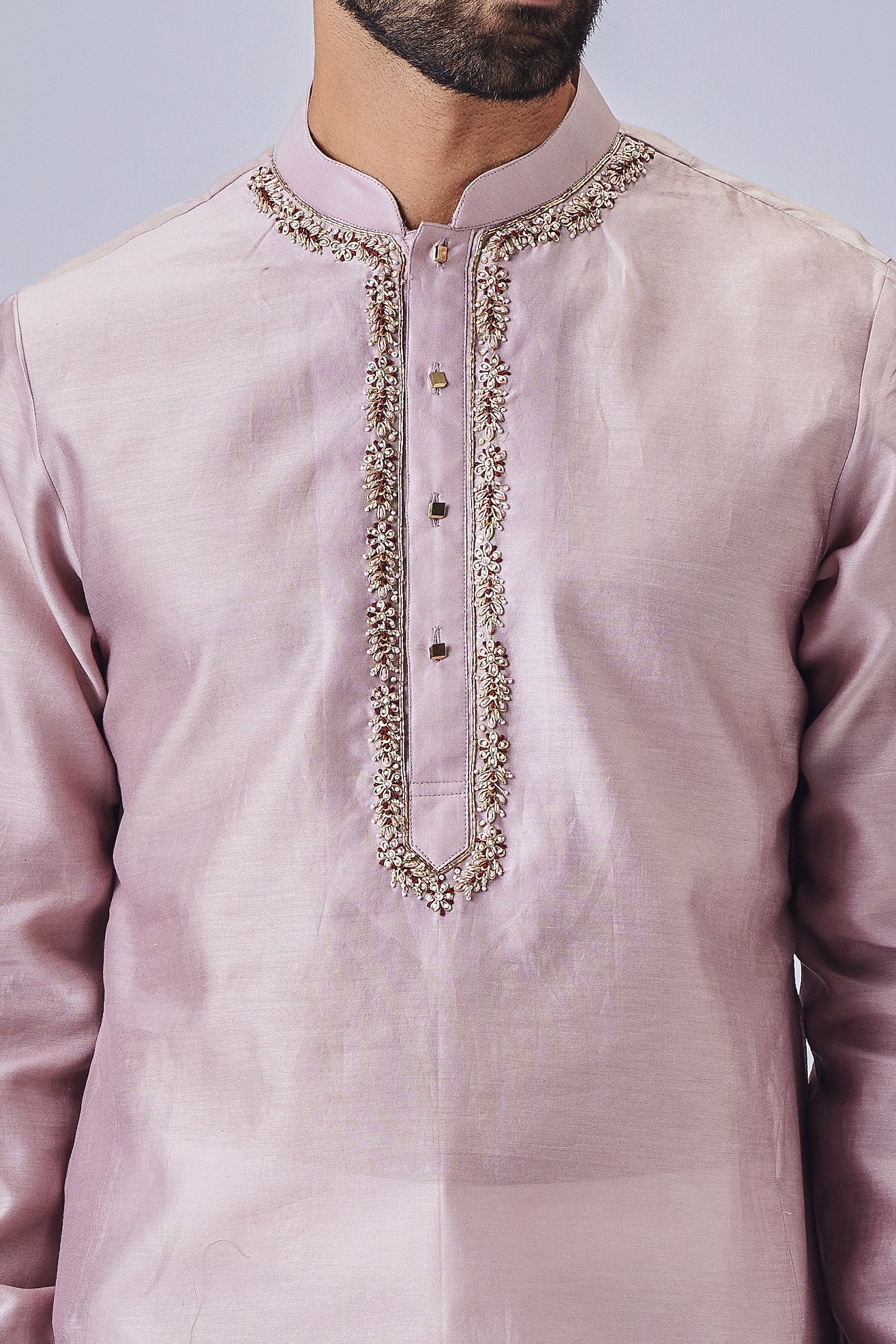 Light Cream Kurta Set