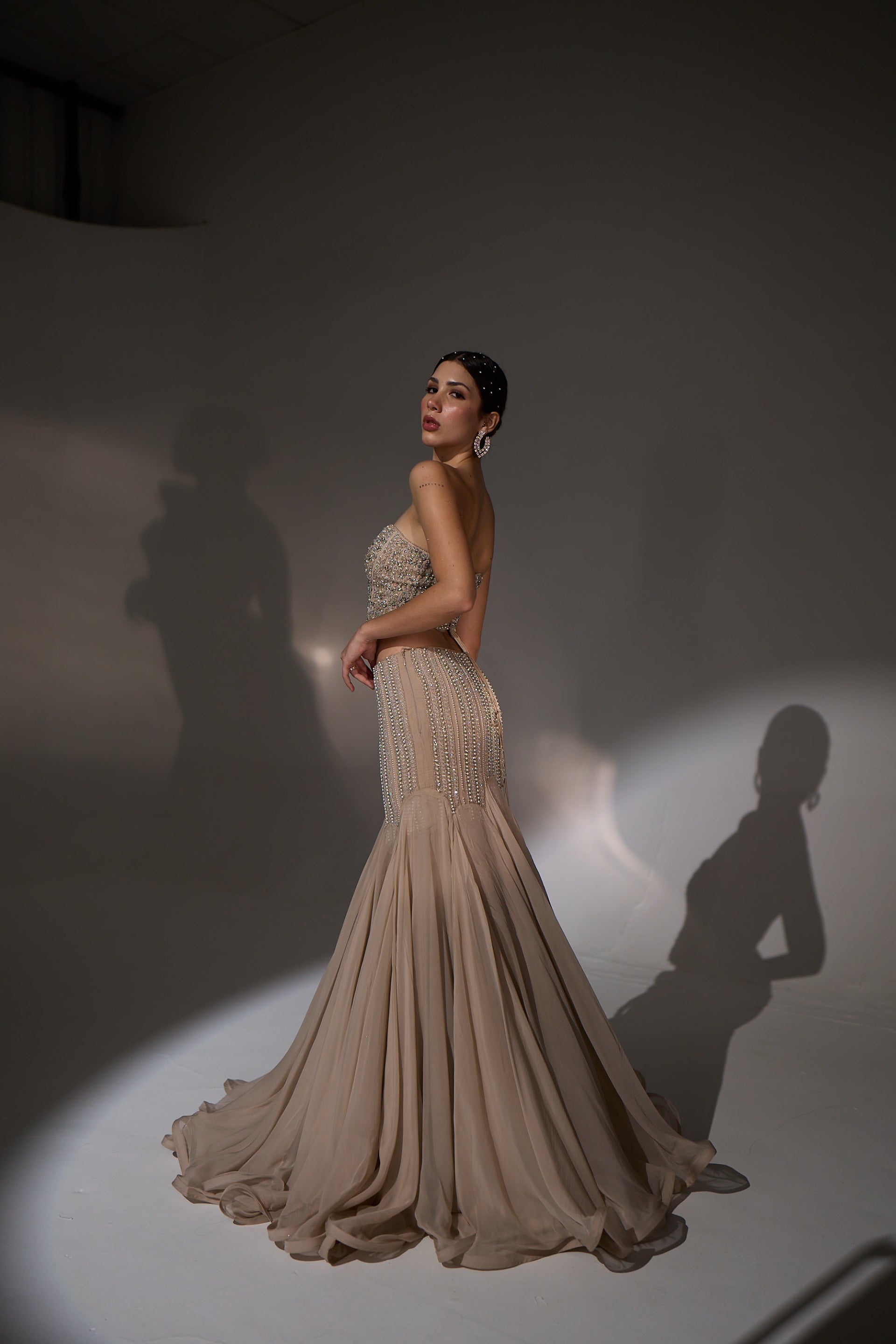 Fiona Corset-lehengas set