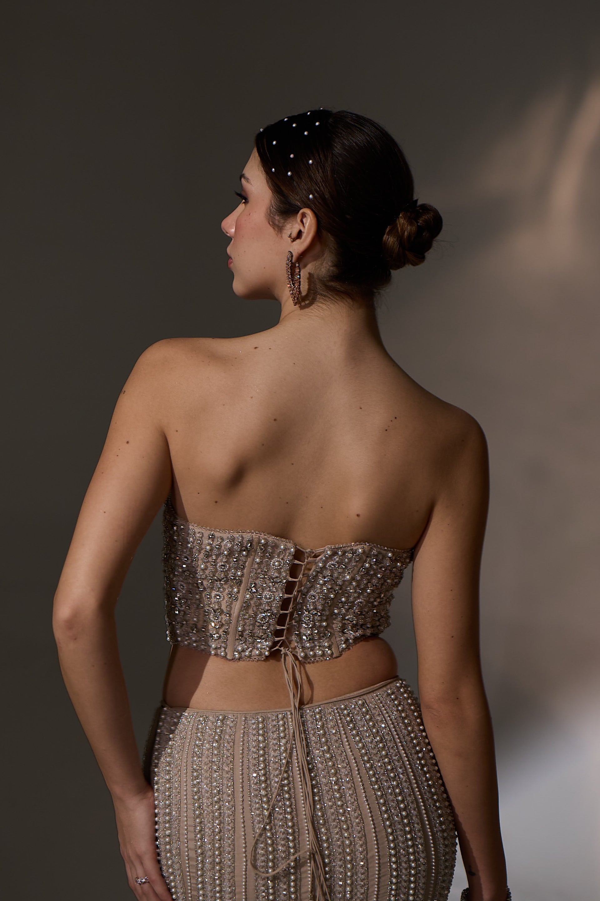 Fiona Corset-lehengas set