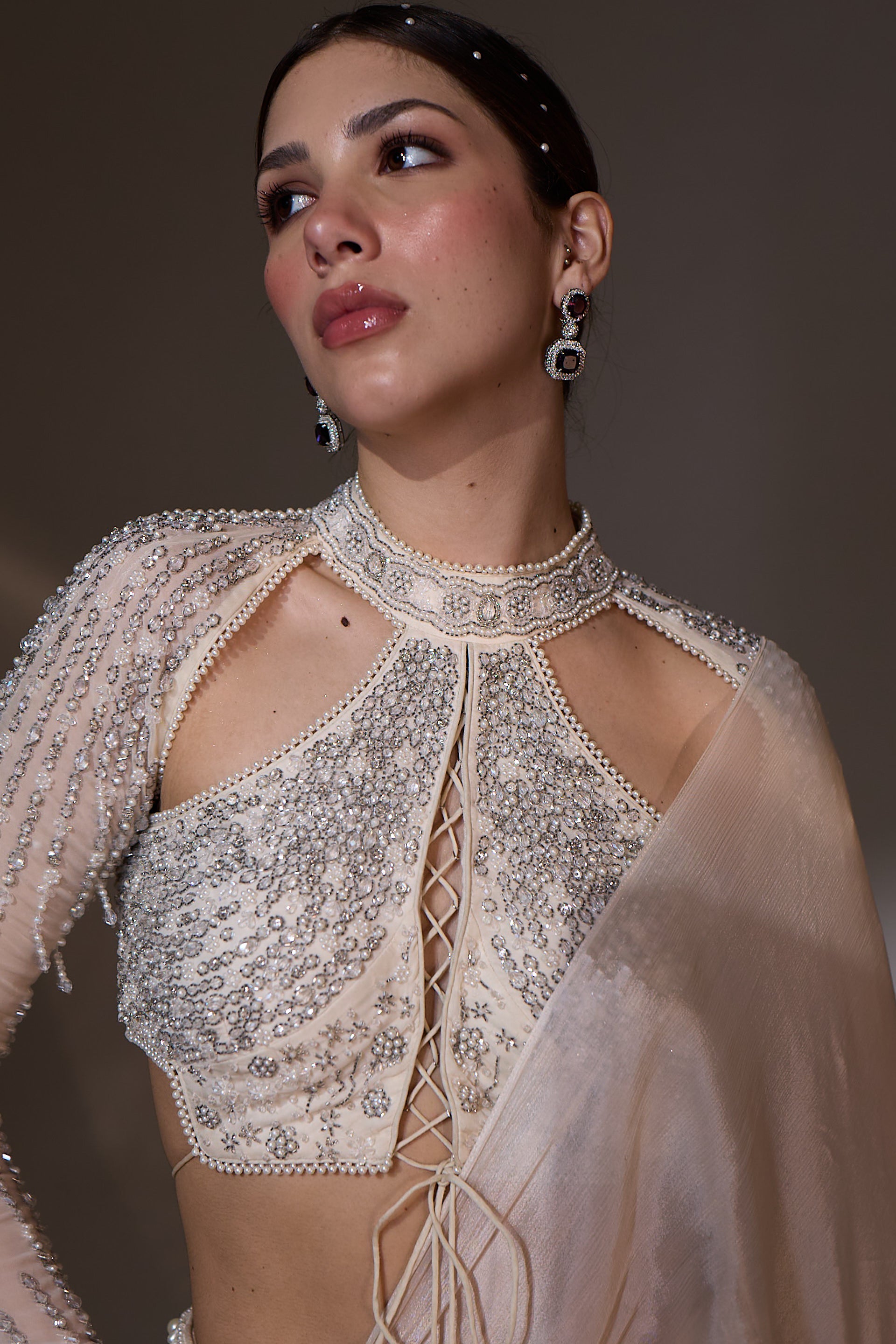 Magnolia Drape Saree