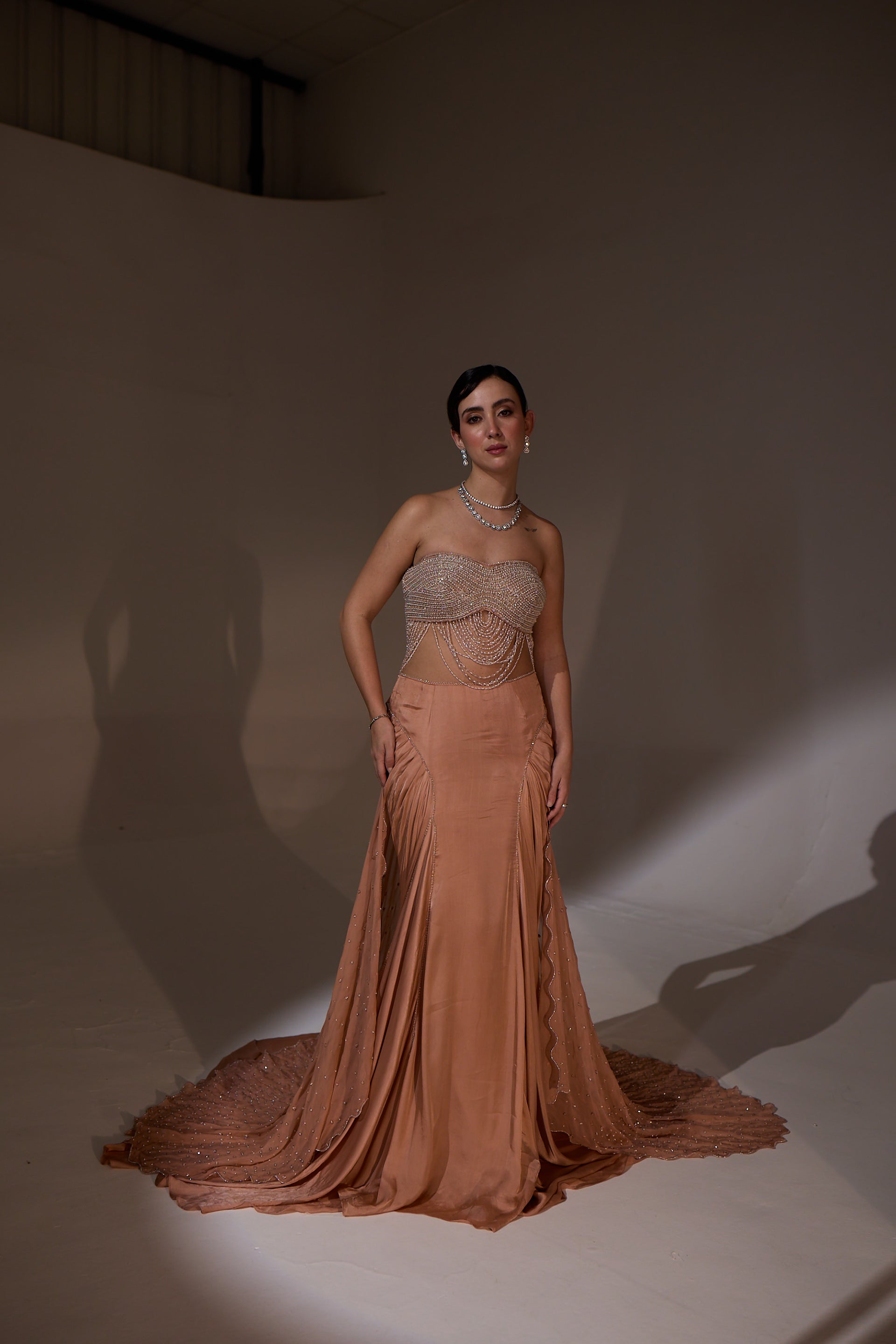 Qulara Drape Lahenga