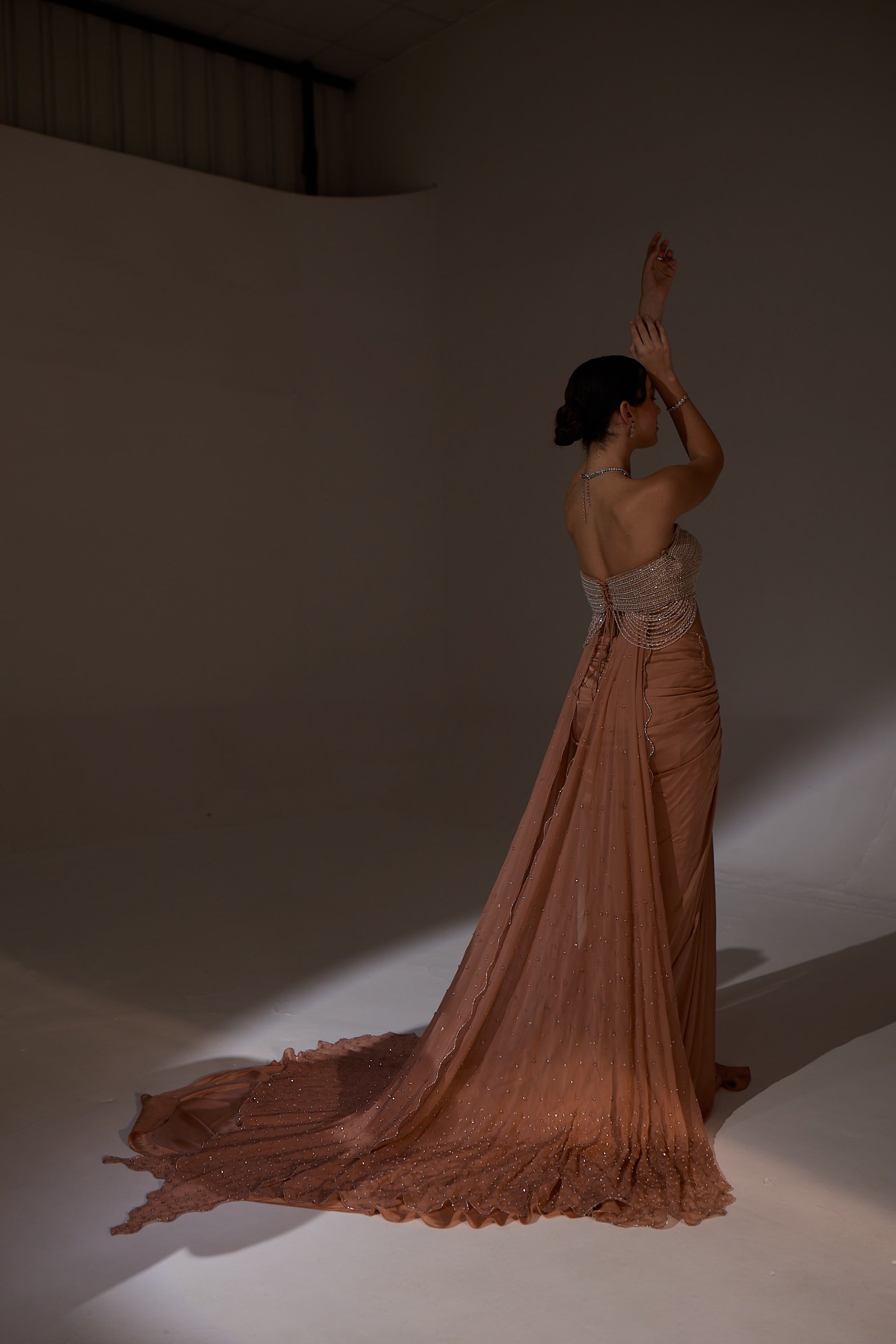 Qulara Drape Lahenga