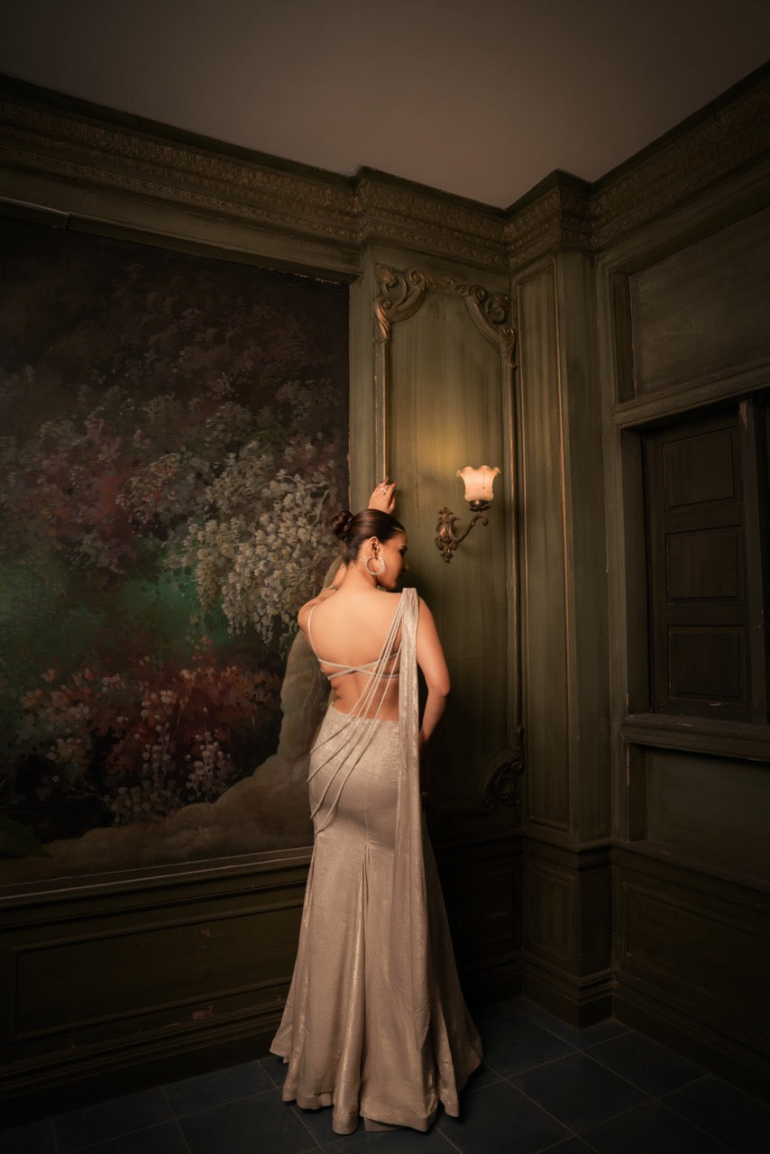 Champagne Pearl Drape