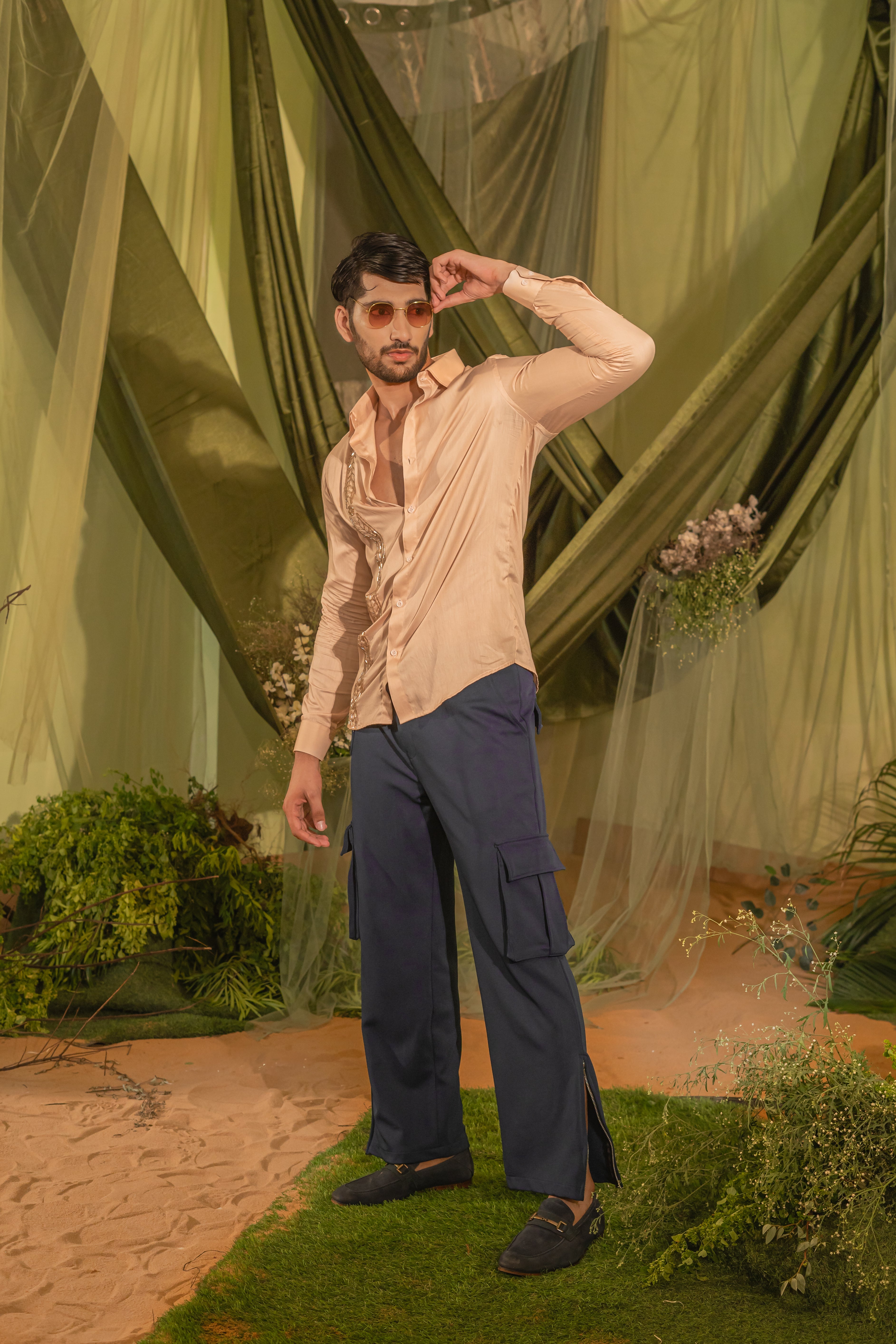 Dusty Rose Party Shirt