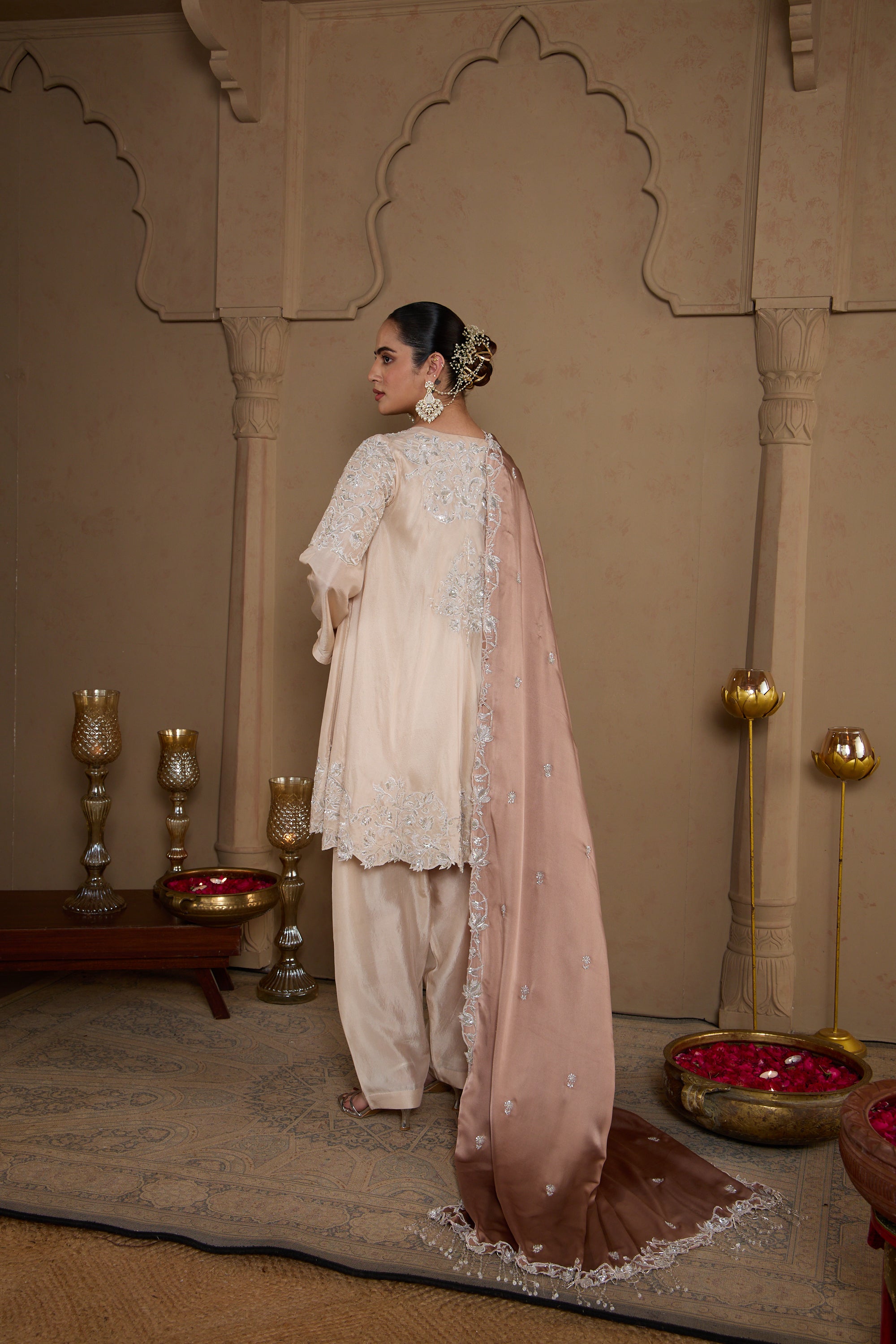 Copper Luxe Kurta Set