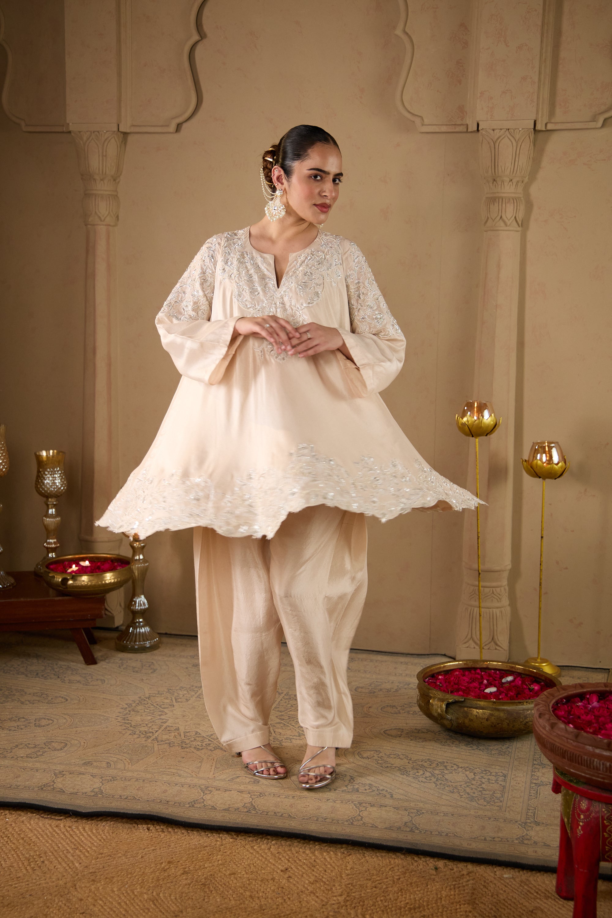 Copper Luxe Kurta Set