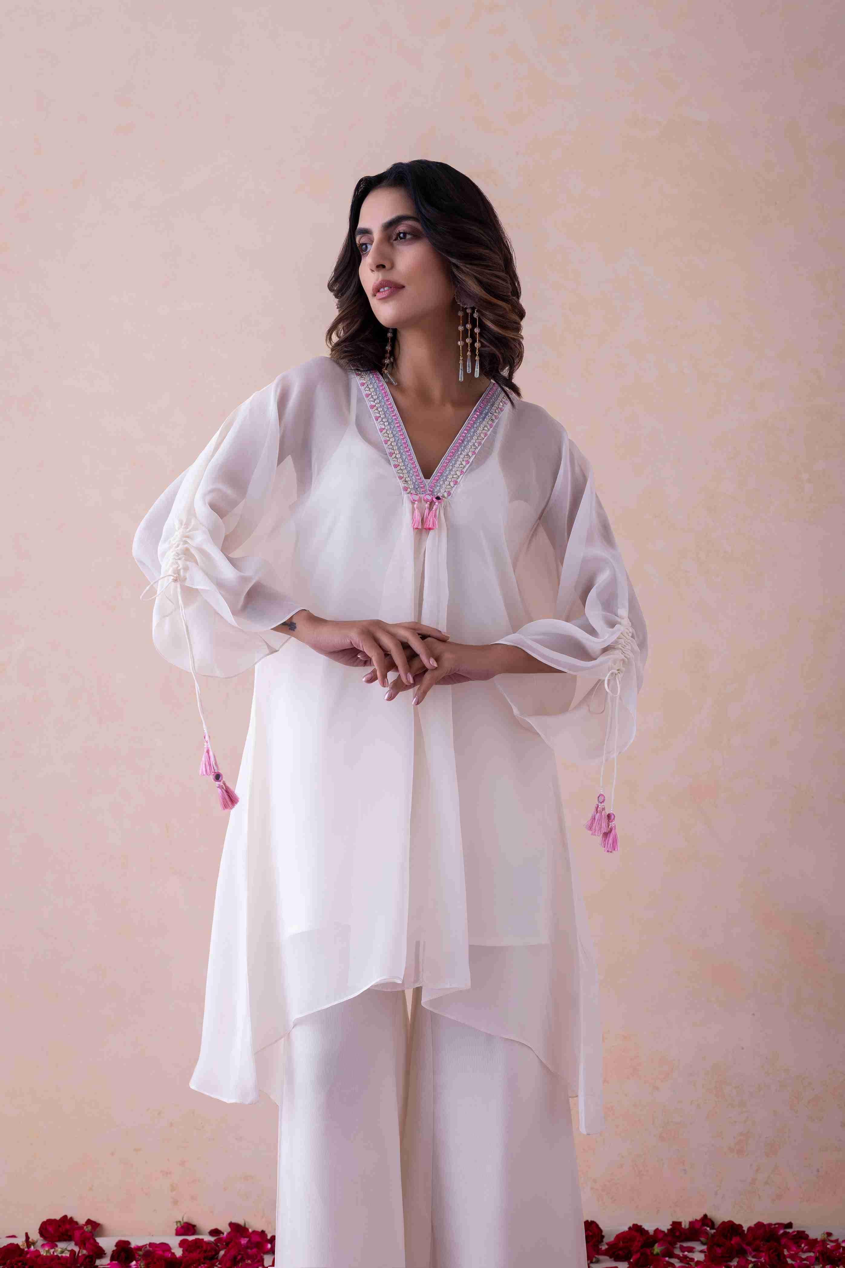 Ethereal Elegance Kaftan Set