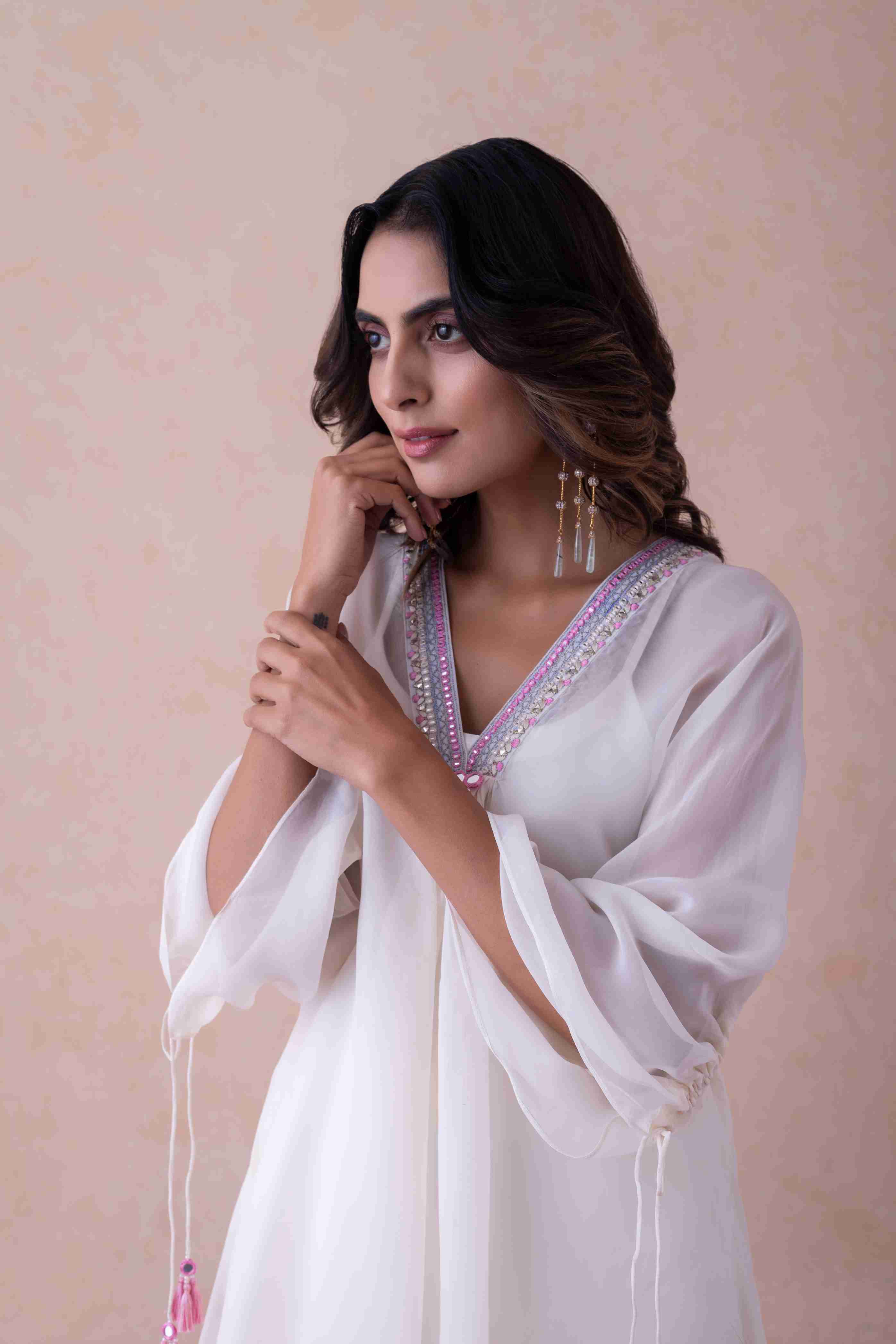 Ethereal Elegance Kaftan Set