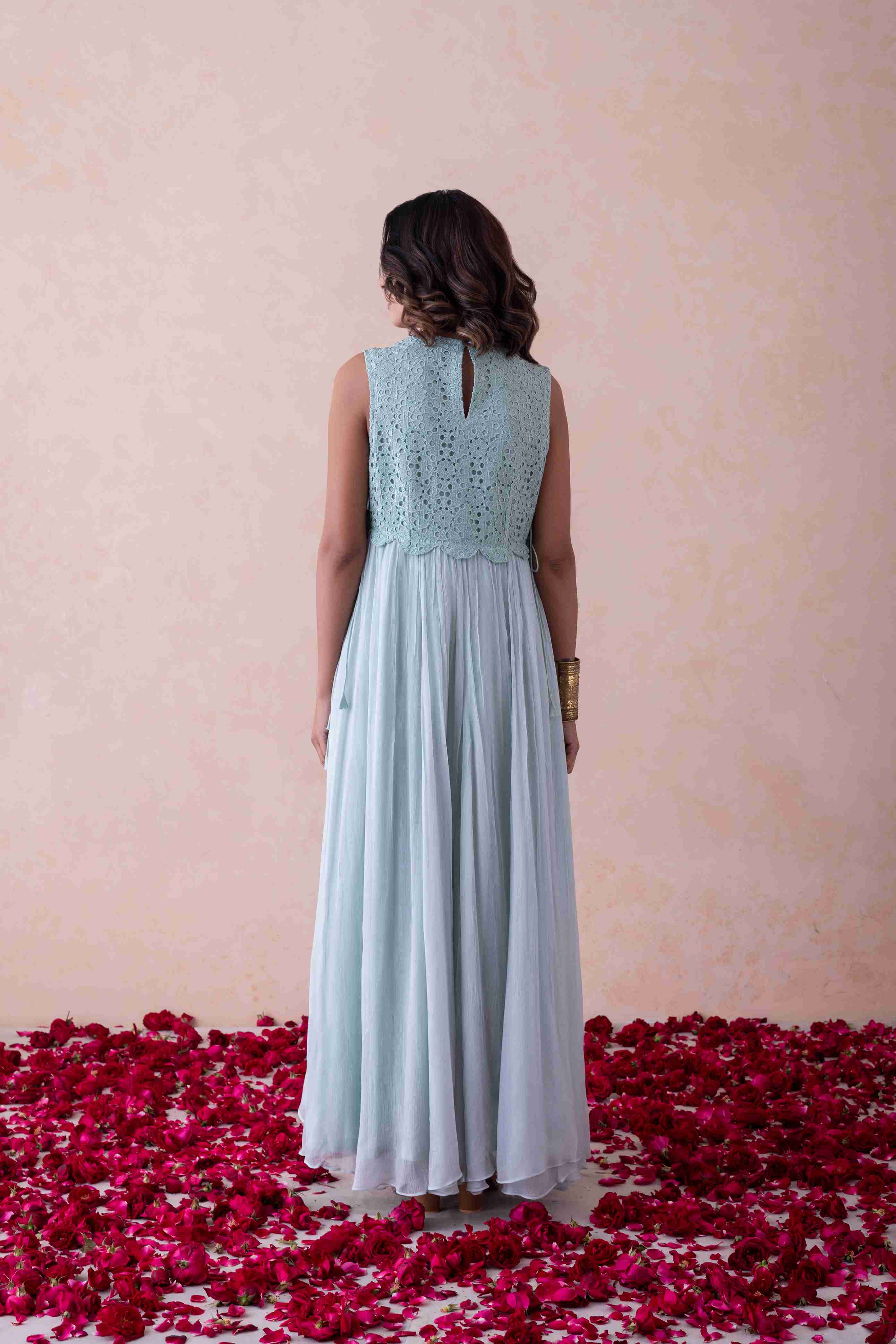 Timeless Grace Schiffli Dress