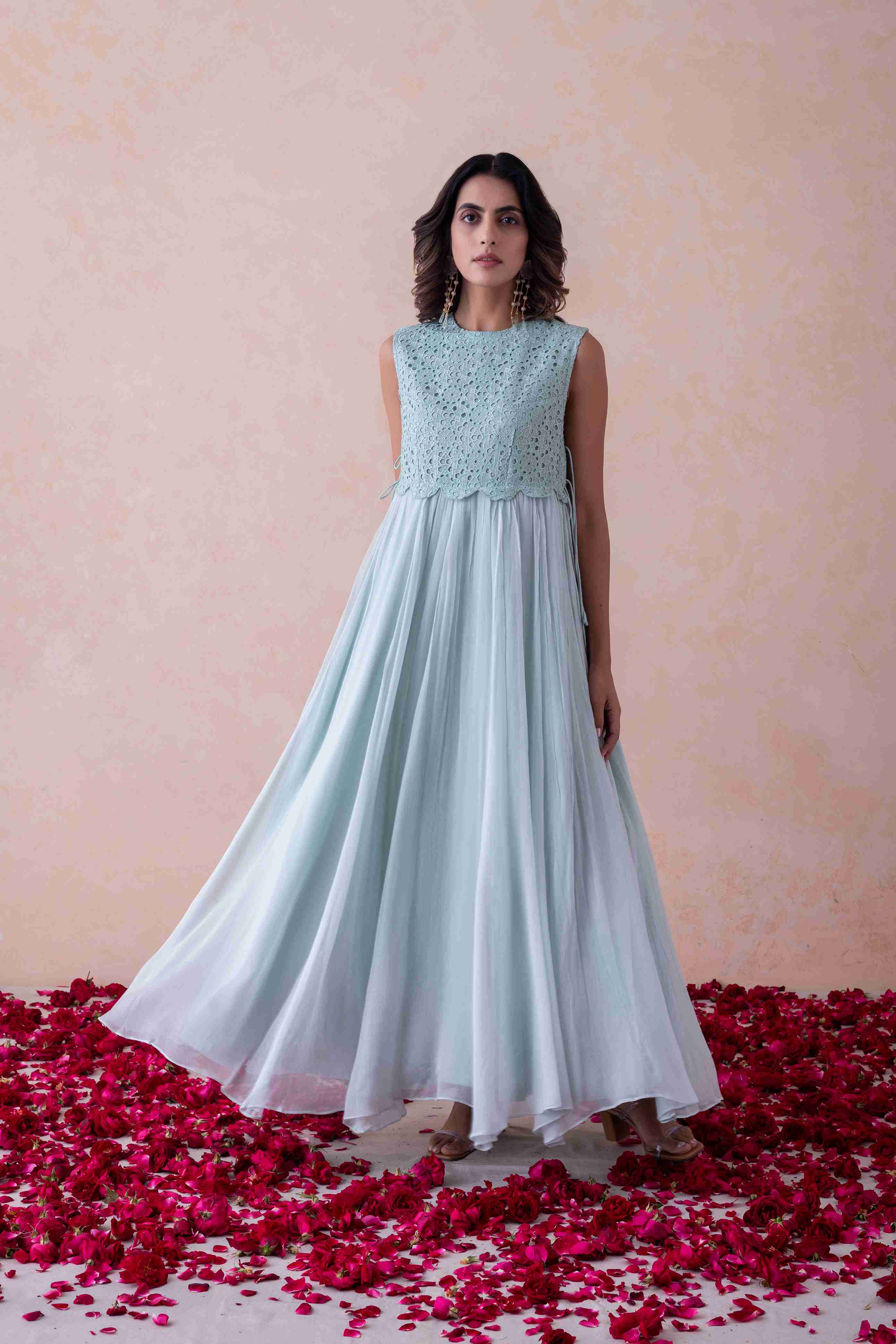 Timeless Grace Schiffli Dress