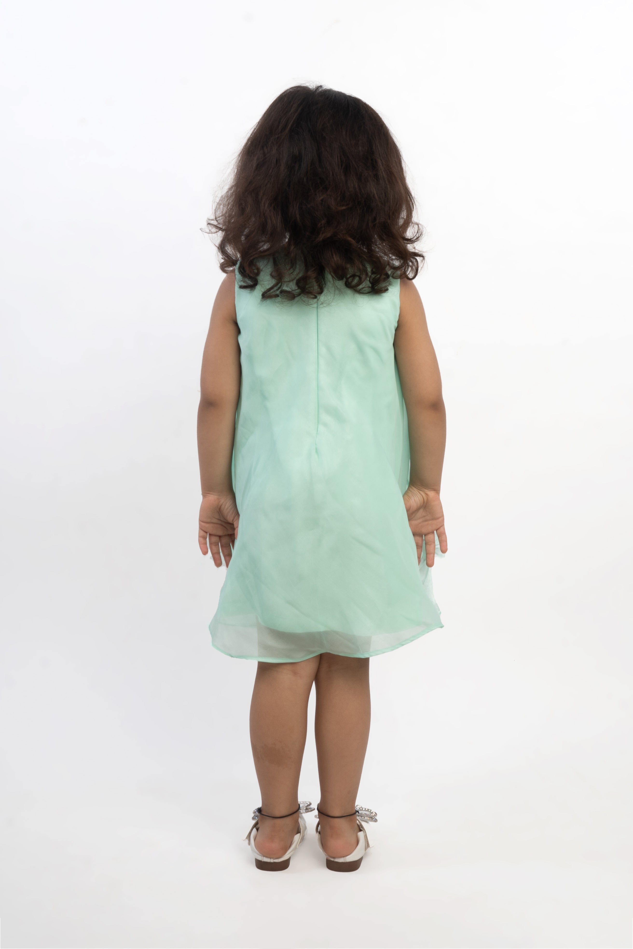 Sea Green Organza Bow
Dress