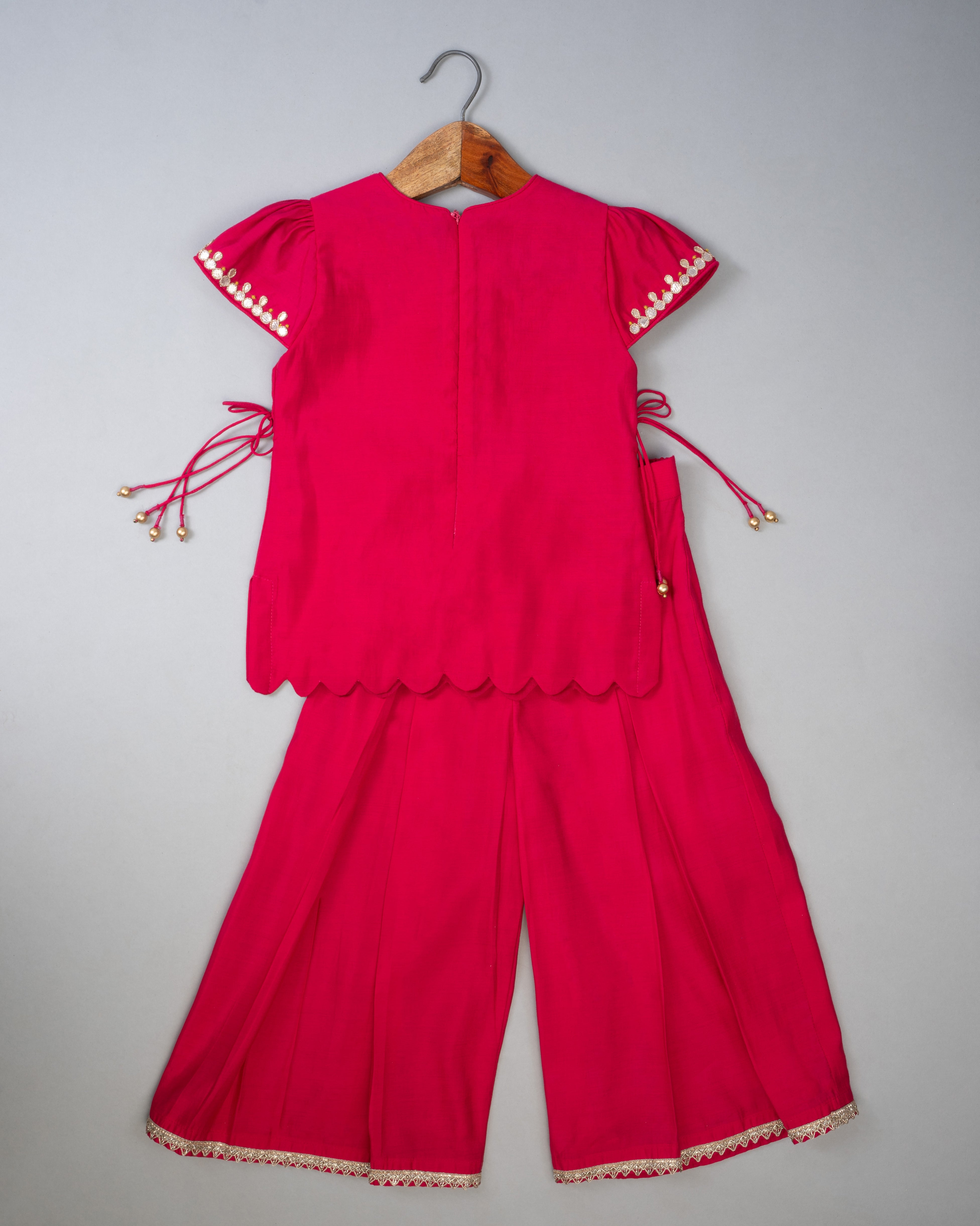 Pink - Mustard Emb
Palazzo Set
