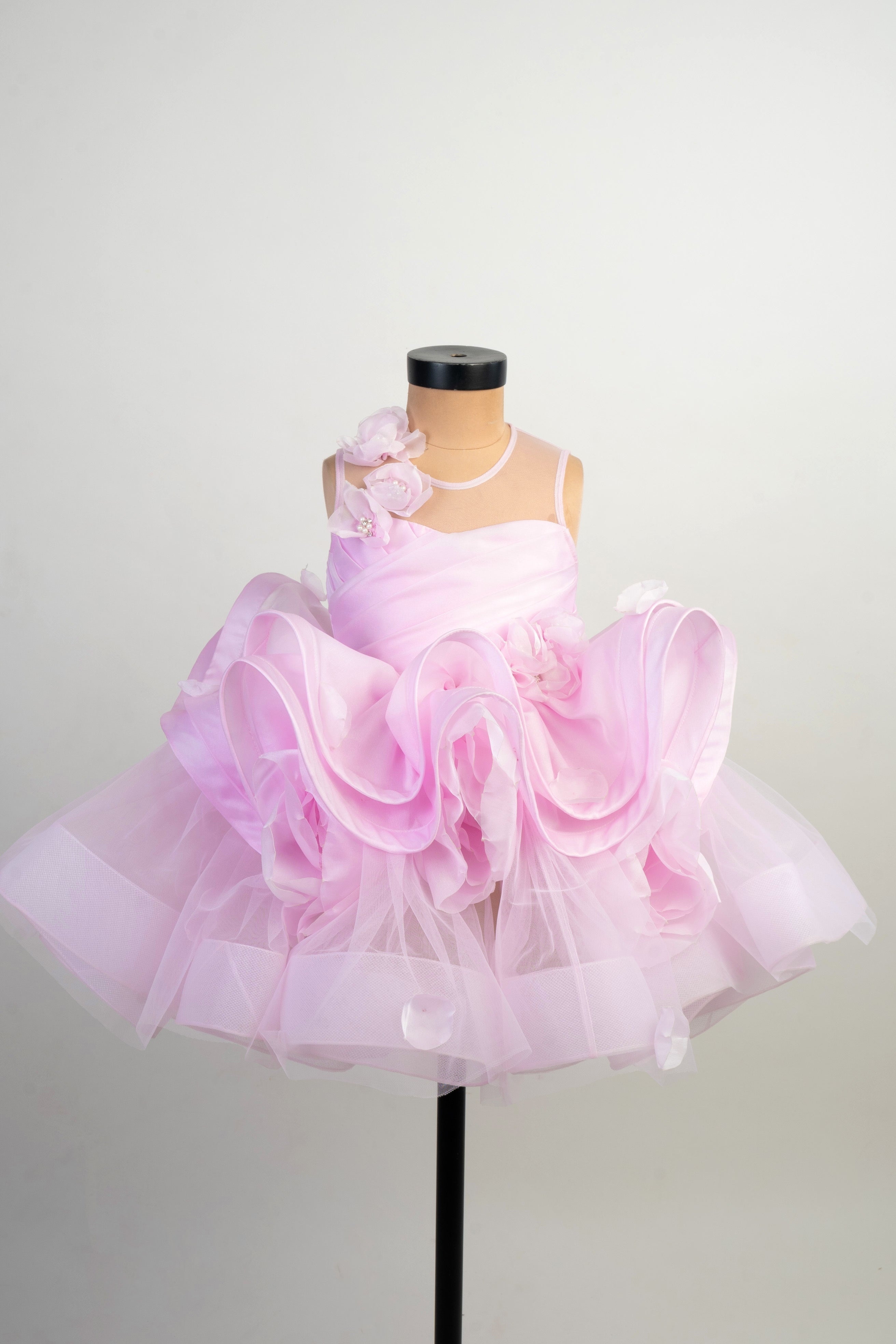 Light Pink Flower Ruffle