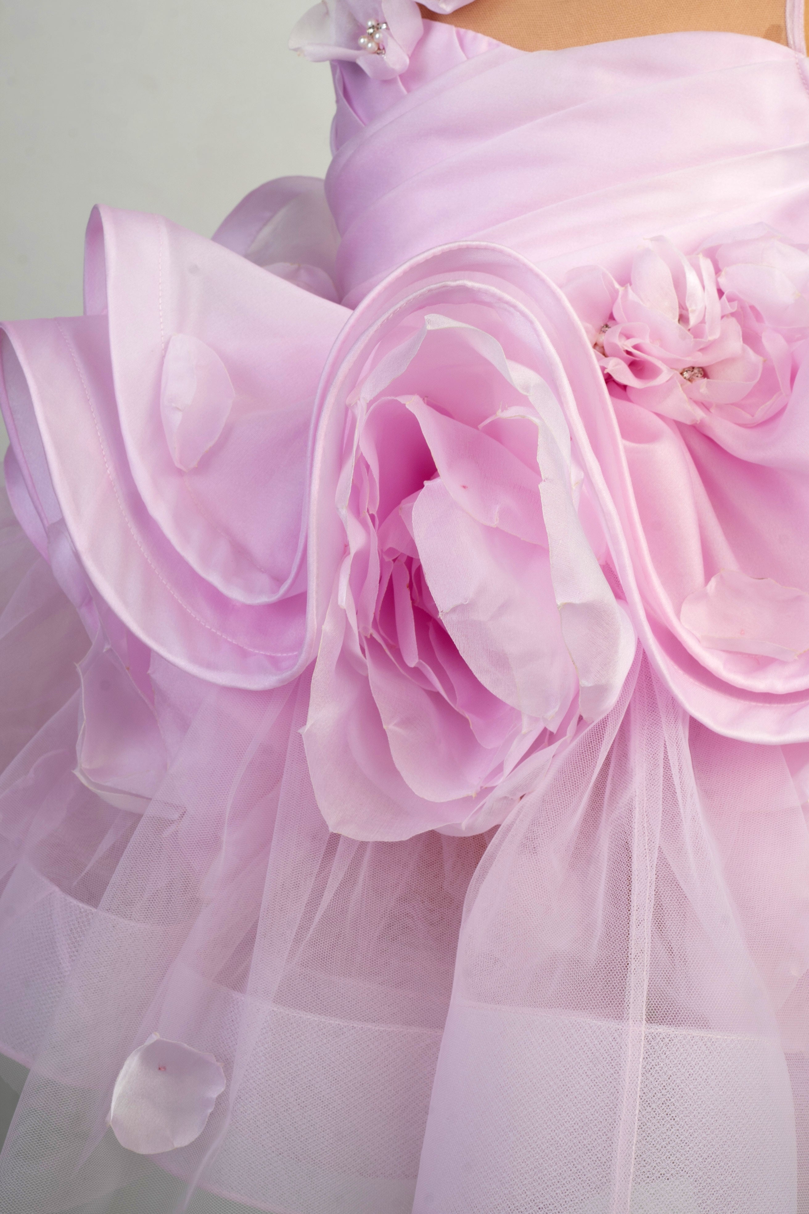 Light Pink Flower Ruffle