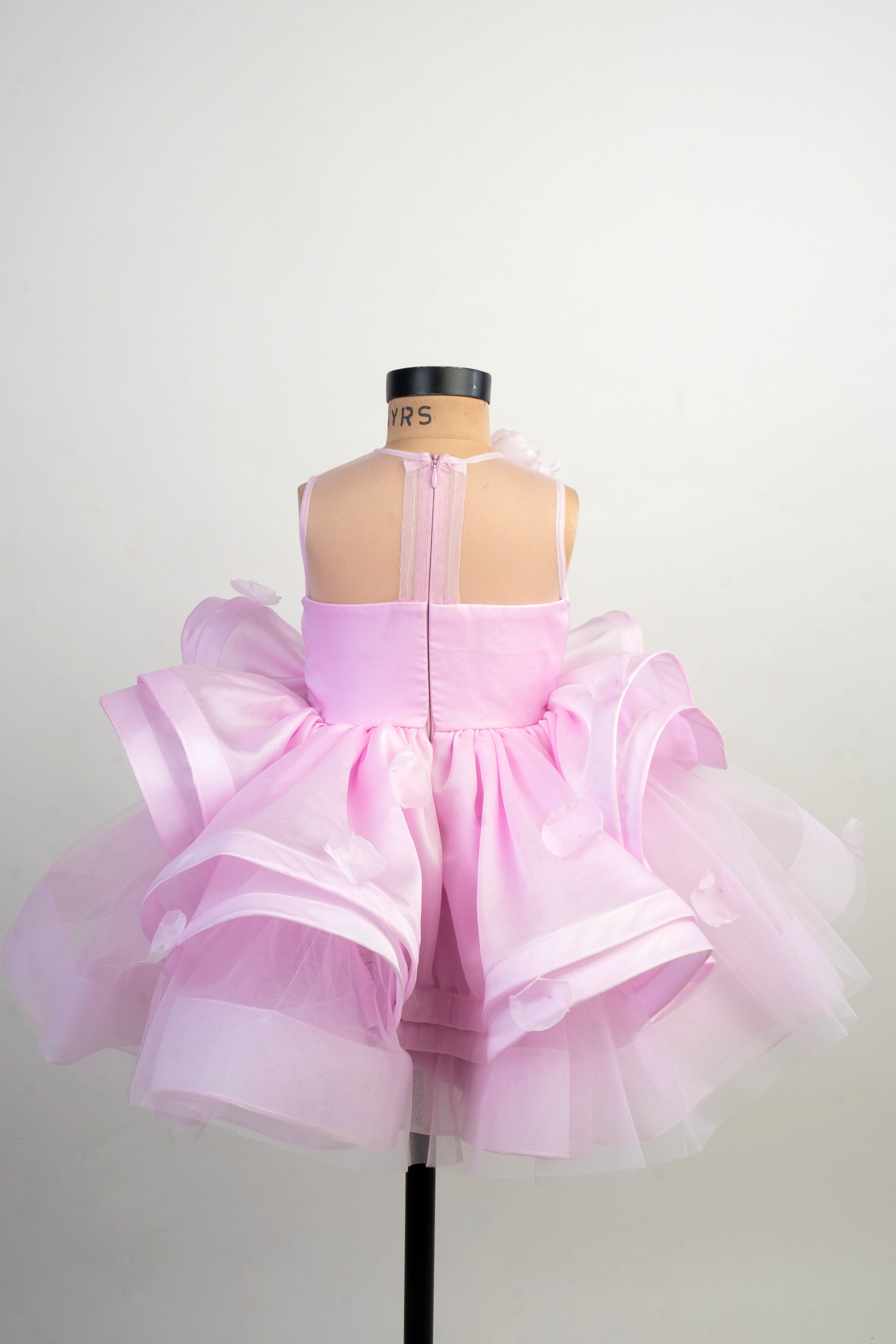 Light Pink Flower Ruffle