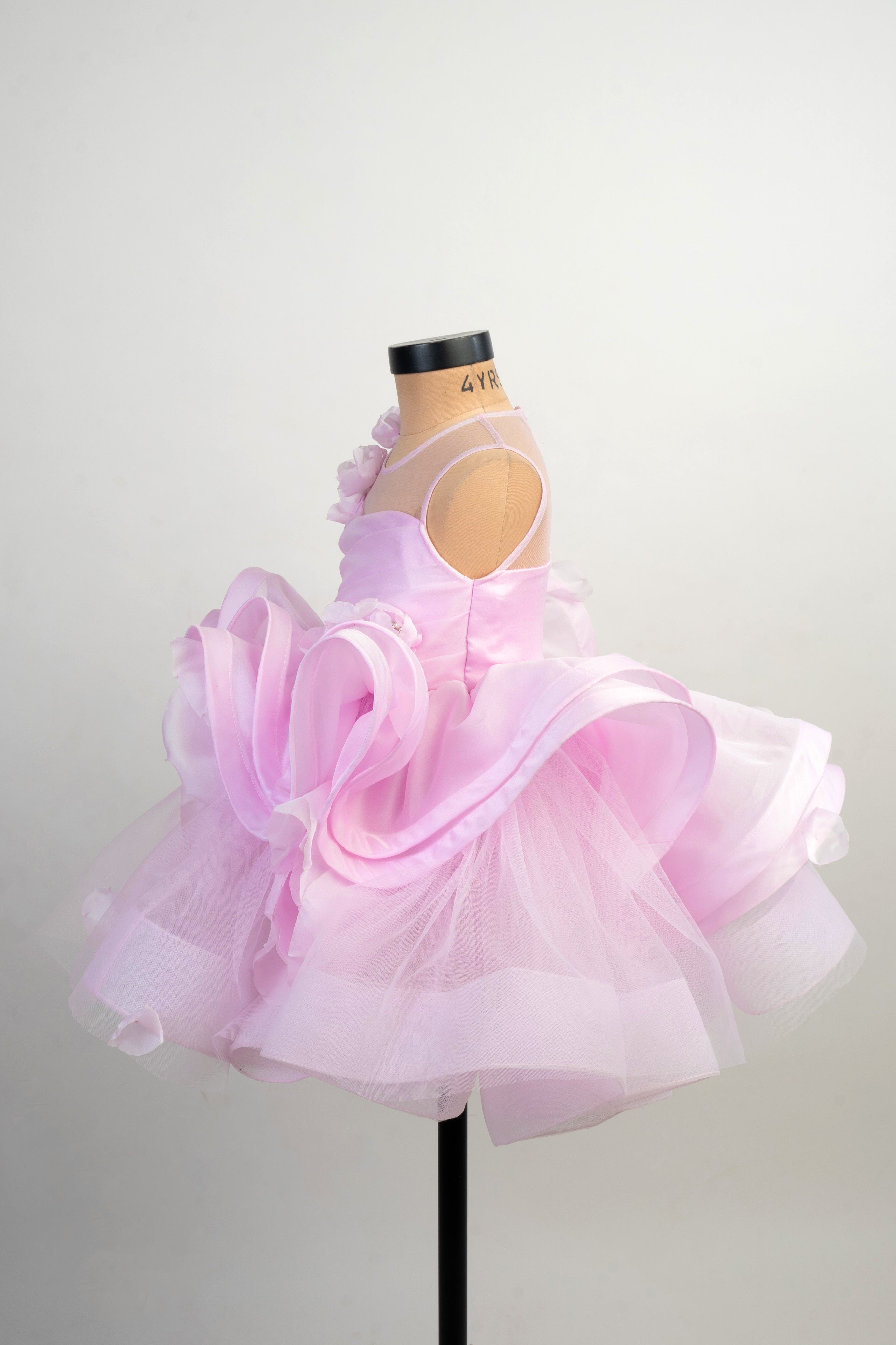 Light Pink Flower Ruffle