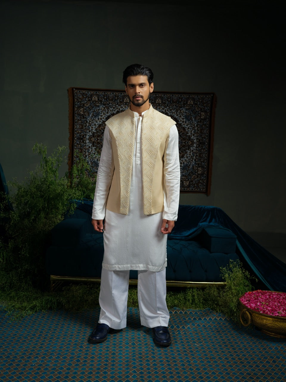 Broad Lapel Bundi Set