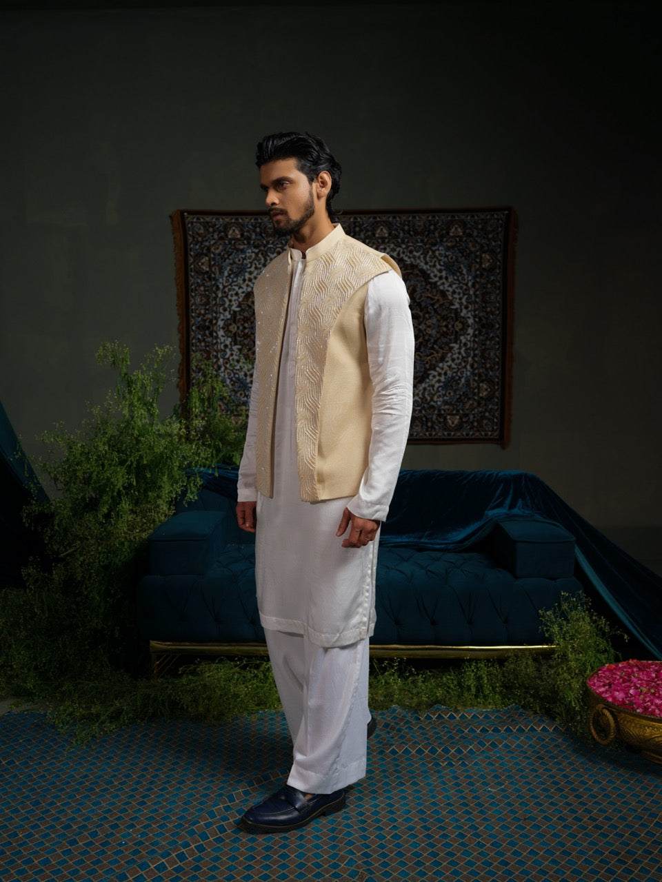 Broad Lapel Bundi Set