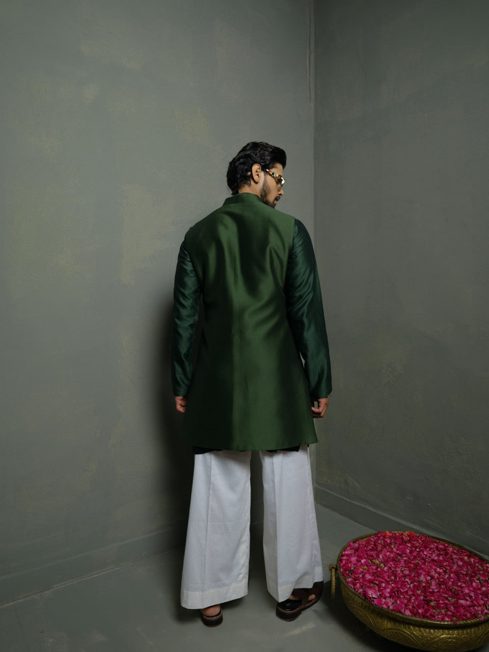 Forest long jacket Set