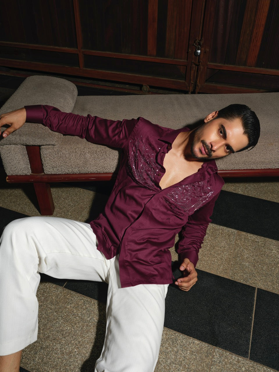 Wine Matrix Party Shirt