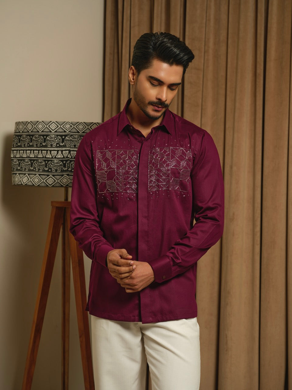 Wine Matrix Party Shirt