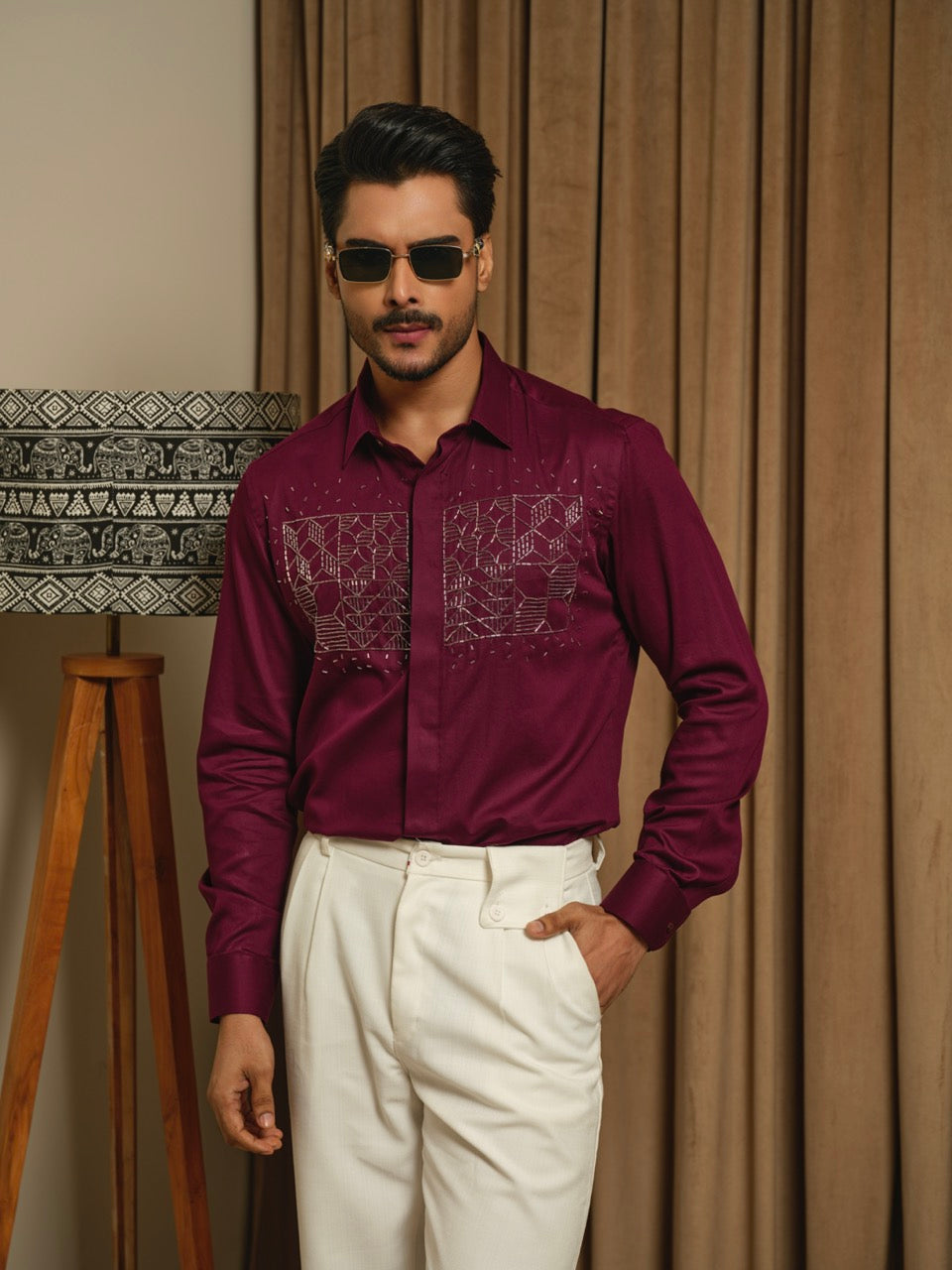 Wine Matrix Party Shirt