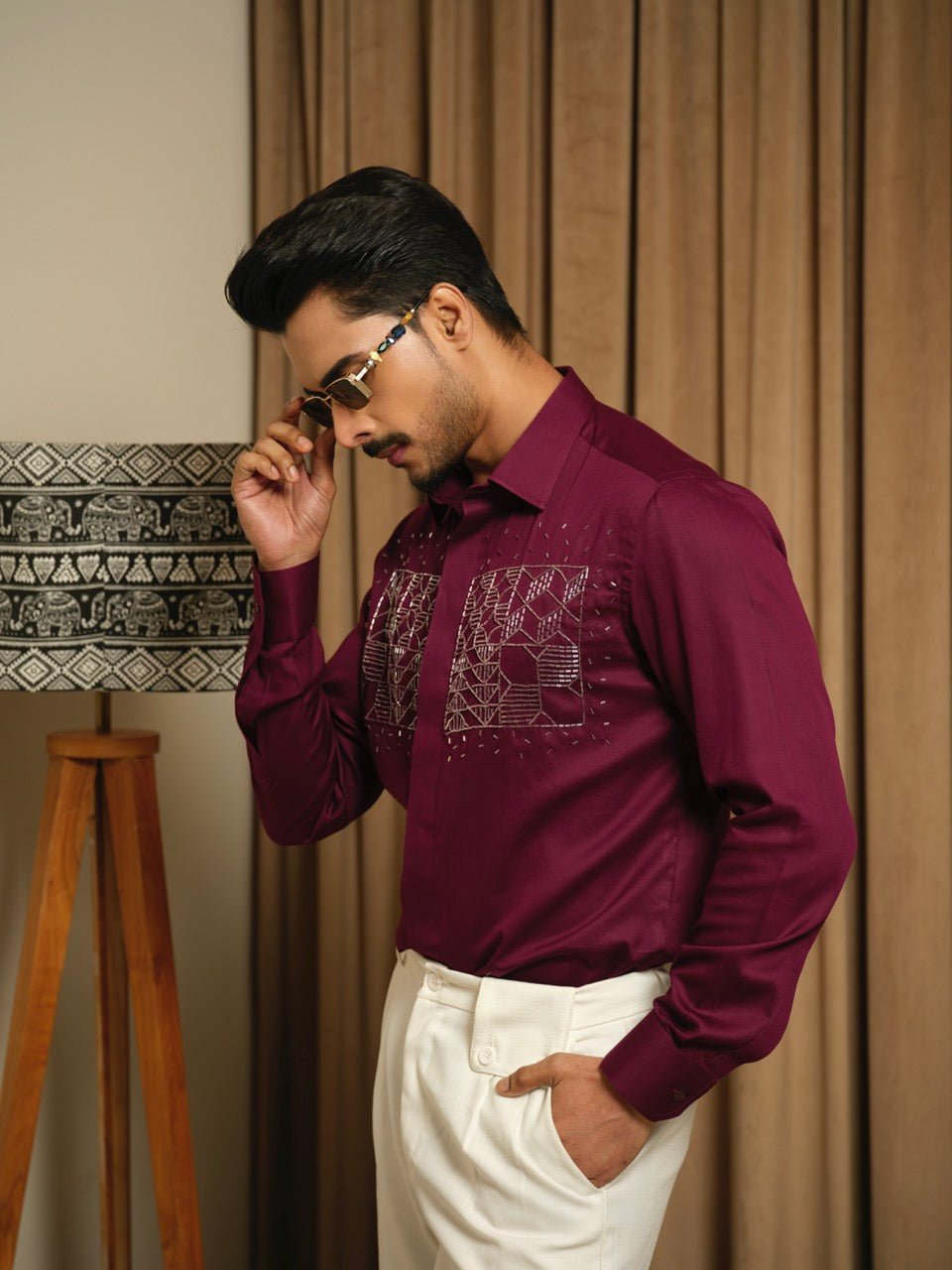 Wine Matrix Party Shirt