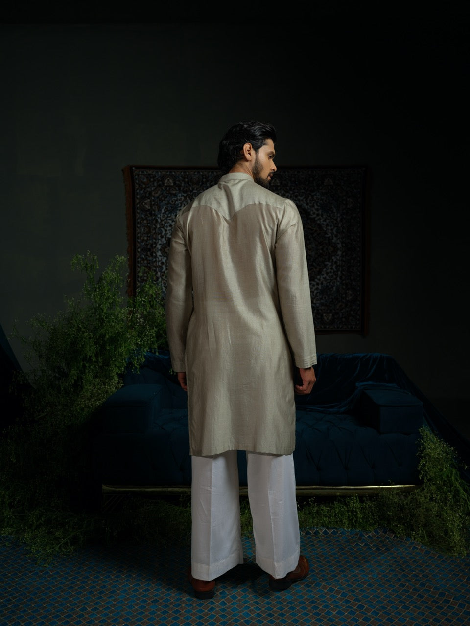 Paisley Pour Kurta Set