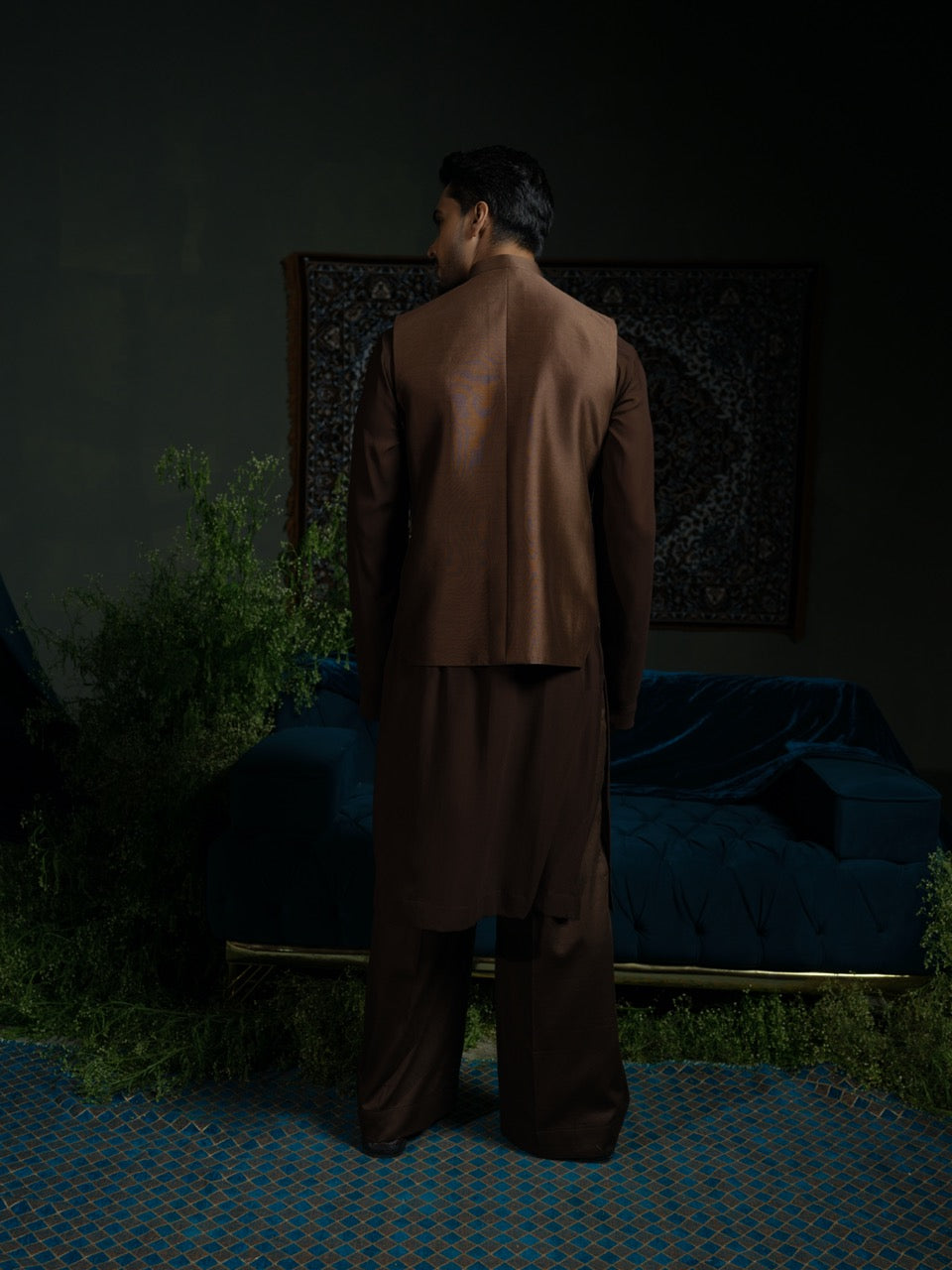 Brown flap bundi set