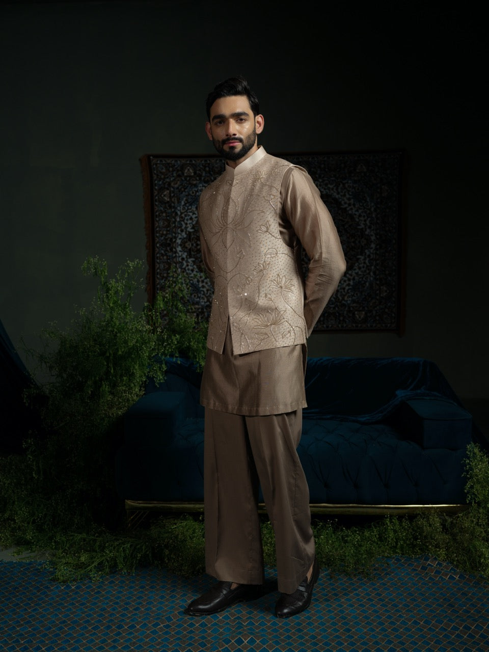 Lotus Chheeta Bundi Set