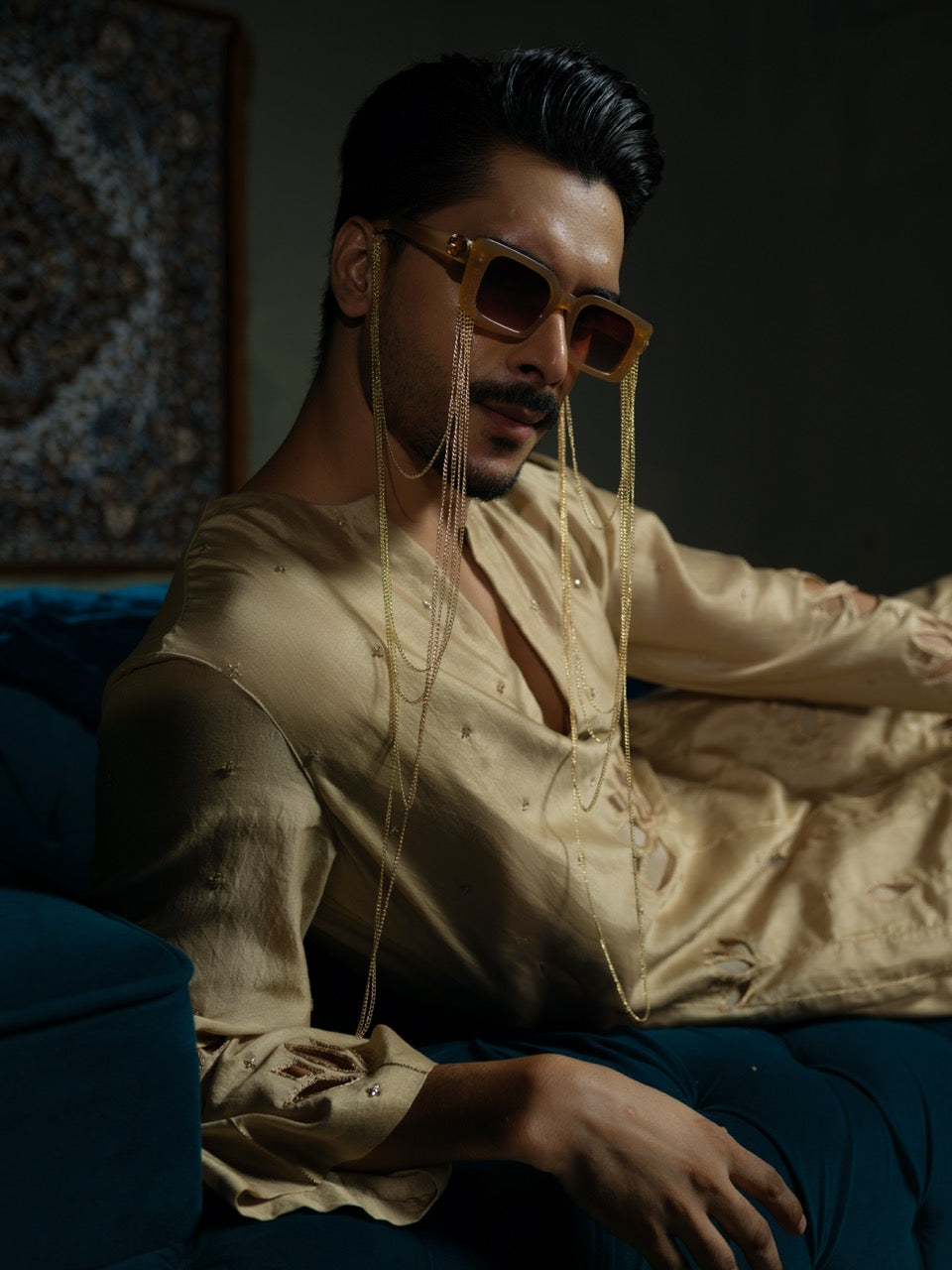 Lotus Cutwork Modern kurta Set