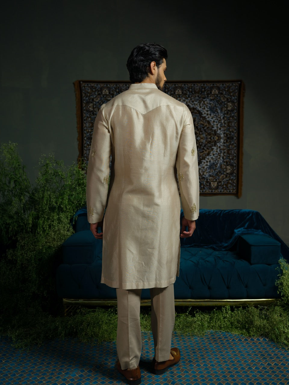 Glitter Metal Kurta set