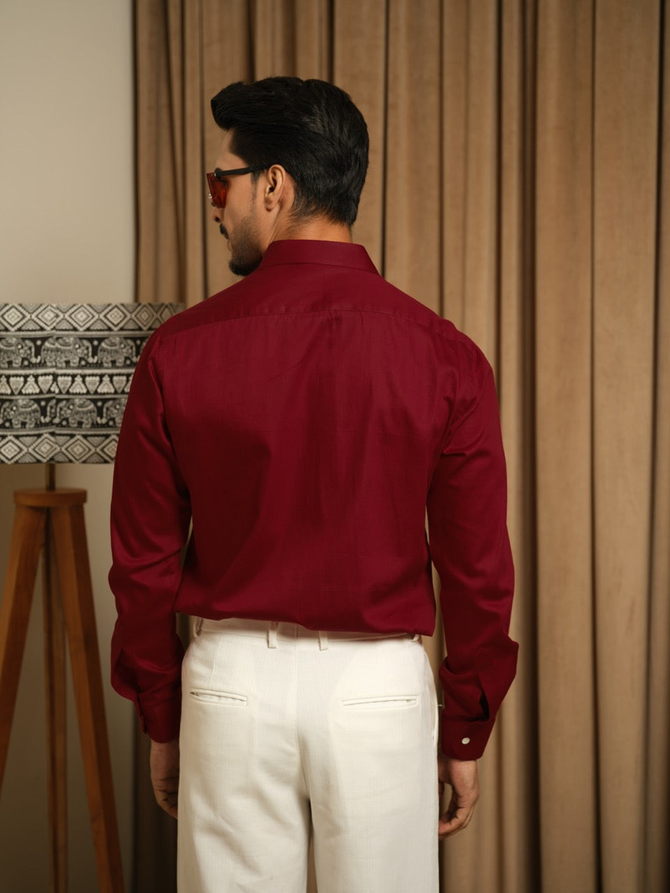 Red Artbeat Party Shirt