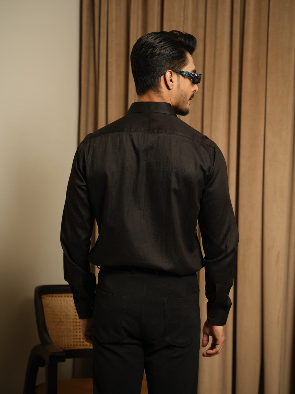 Black Midnight Maze Shirt