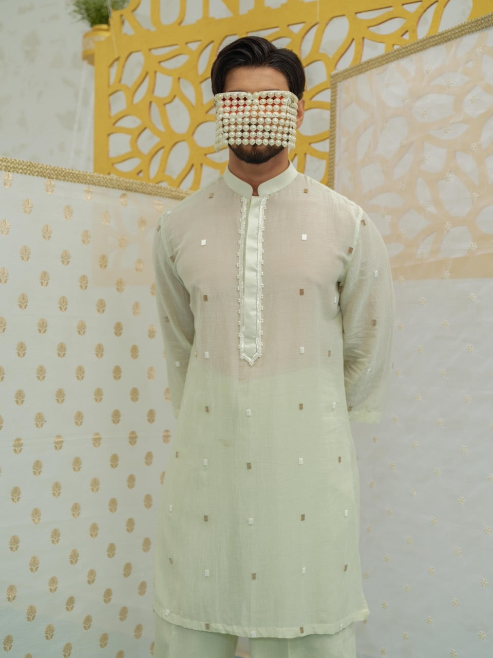 Pista N.C. Kurta set