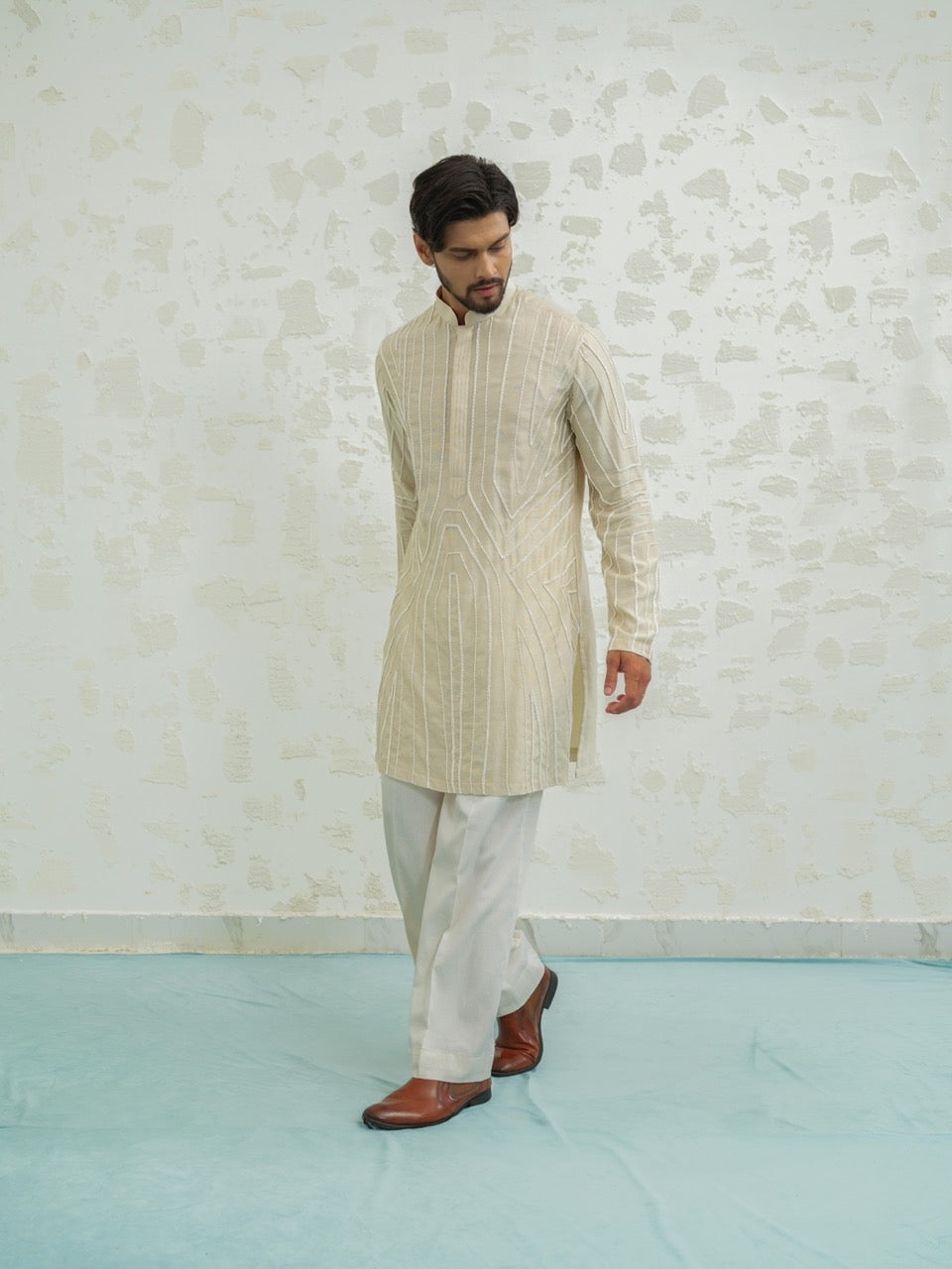 Abstract Geometry Kurta set