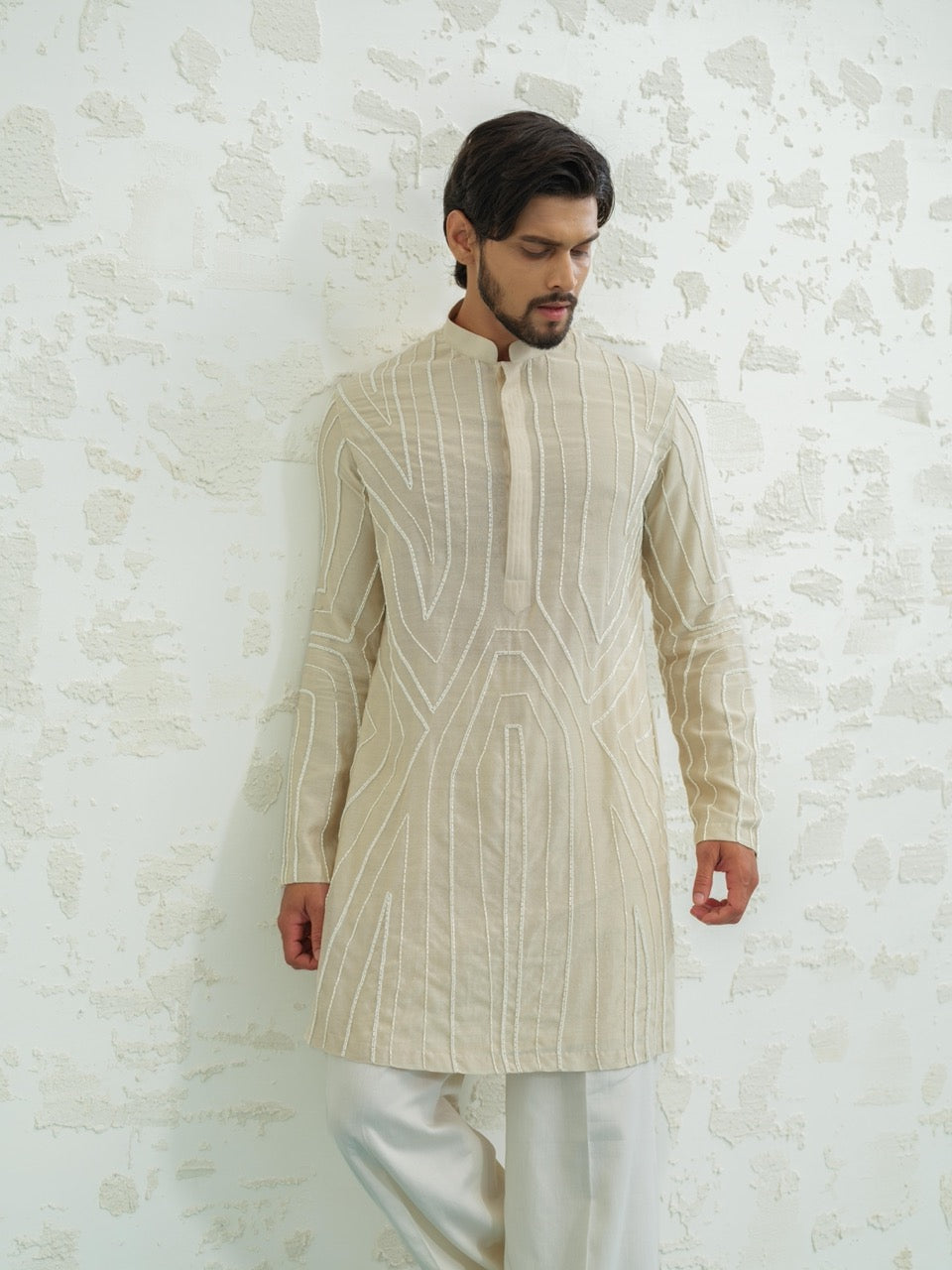 Abstract Geometry Kurta set